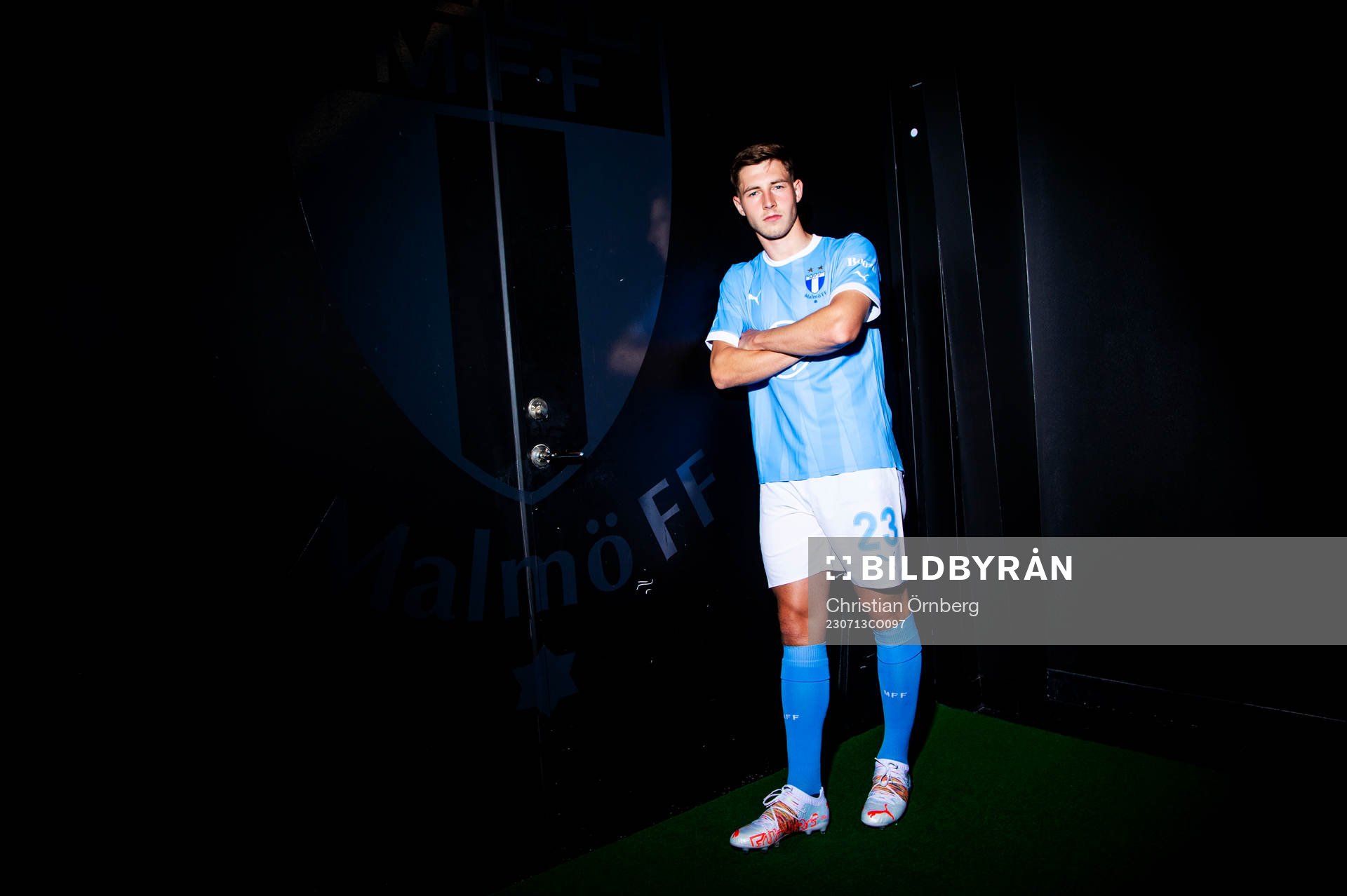 Malmö FF presenterar Lasse Berg Johnsen som ny spelare.