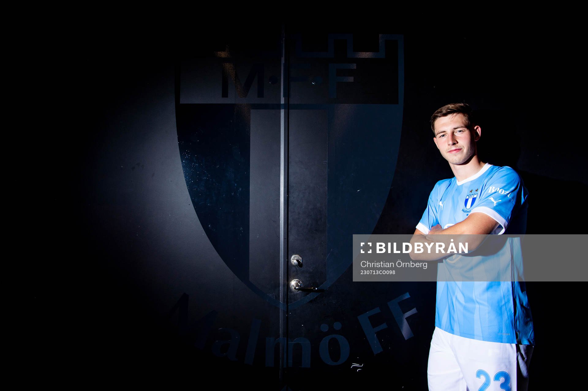 Malmö FF presenterar Lasse Berg Johnsen som ny spelare.