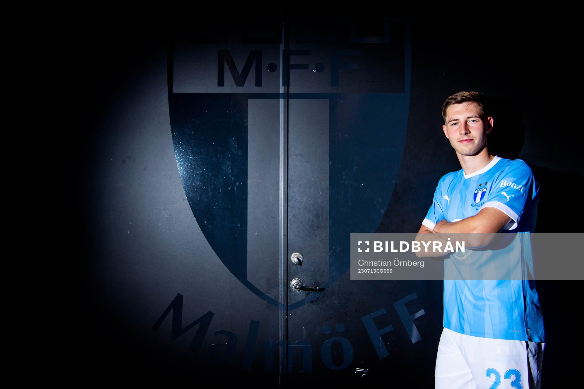 Malmö FF presenterar Lasse Berg Johnsen som ny spelare.