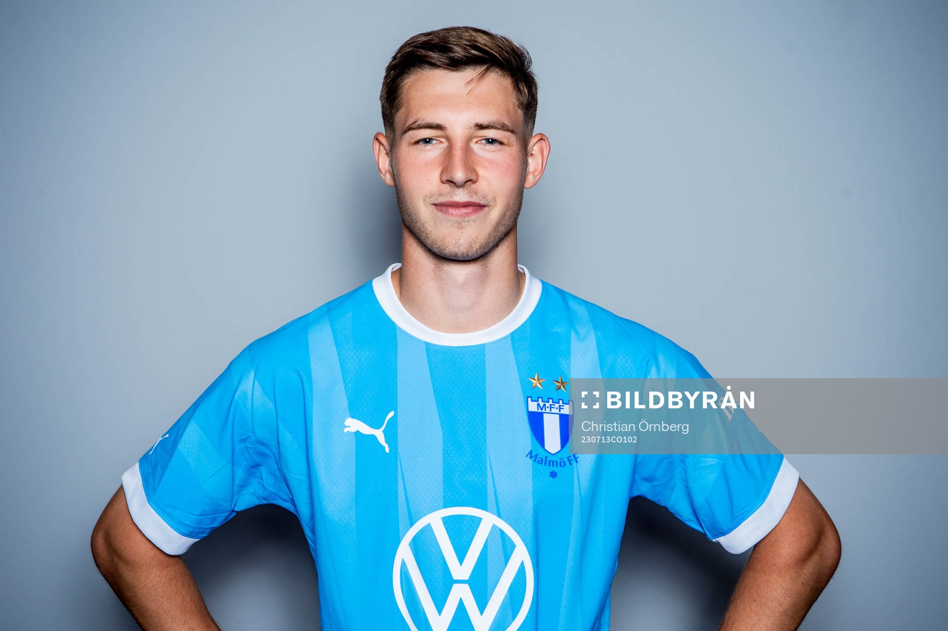 Malmö FF presenterar Lasse Berg Johnsen som ny spelare.
