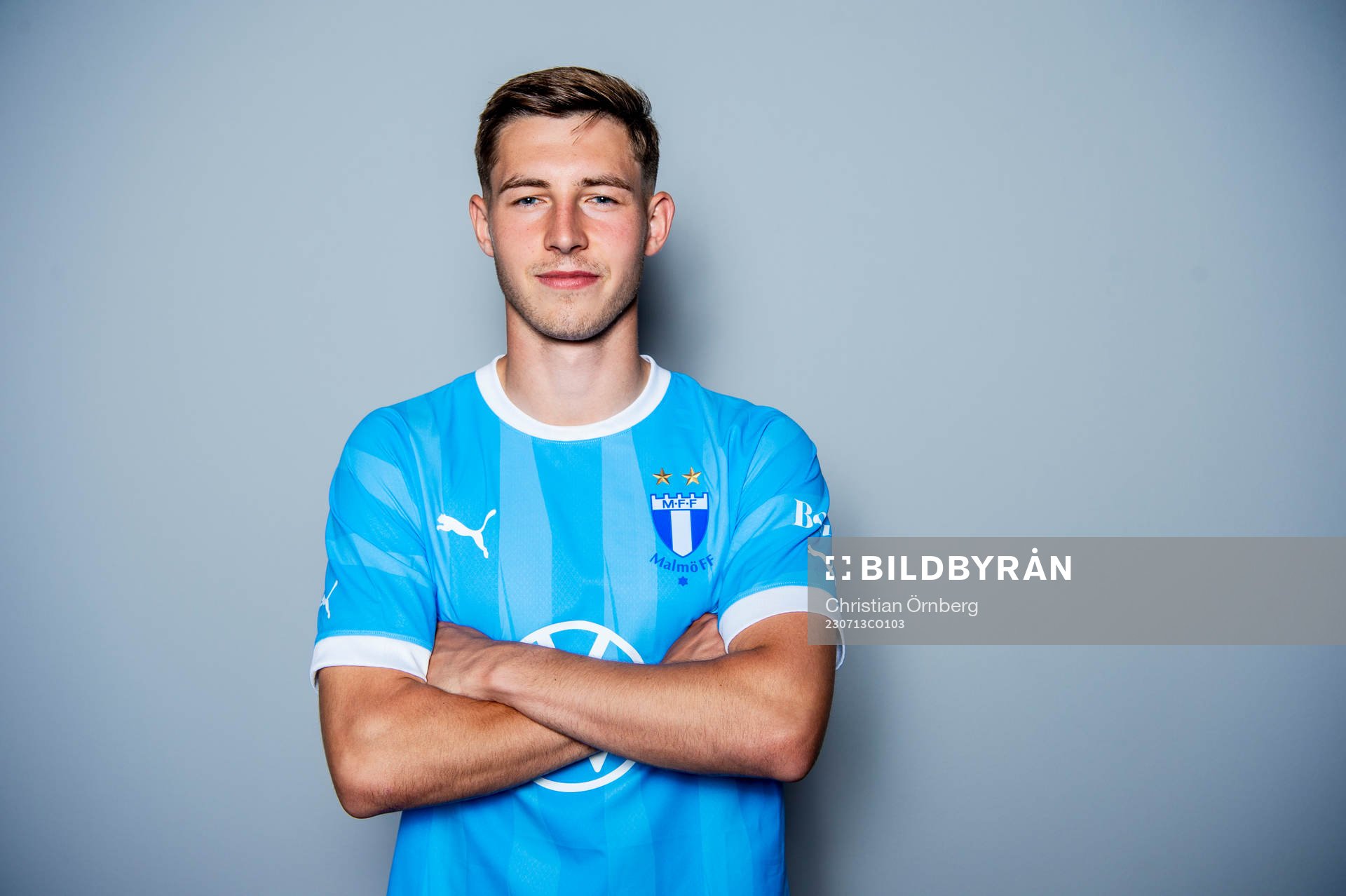 Malmö FF presenterar Lasse Berg Johnsen som ny spelare.