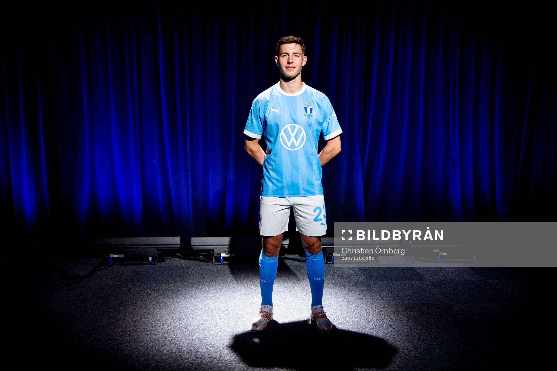 Malmö FF presenterar Lasse Berg Johnsen som ny spelare.