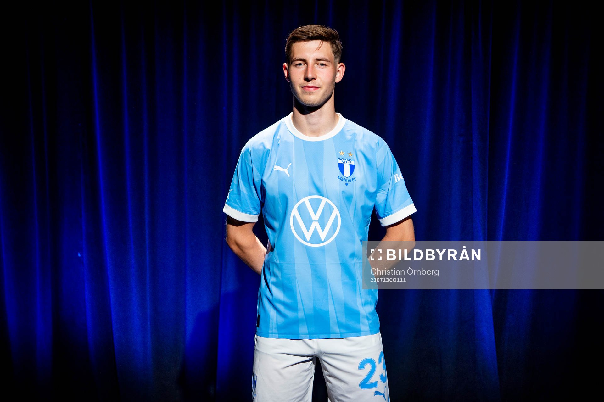 Malmö FF presenterar Lasse Berg Johnsen som ny spelare.