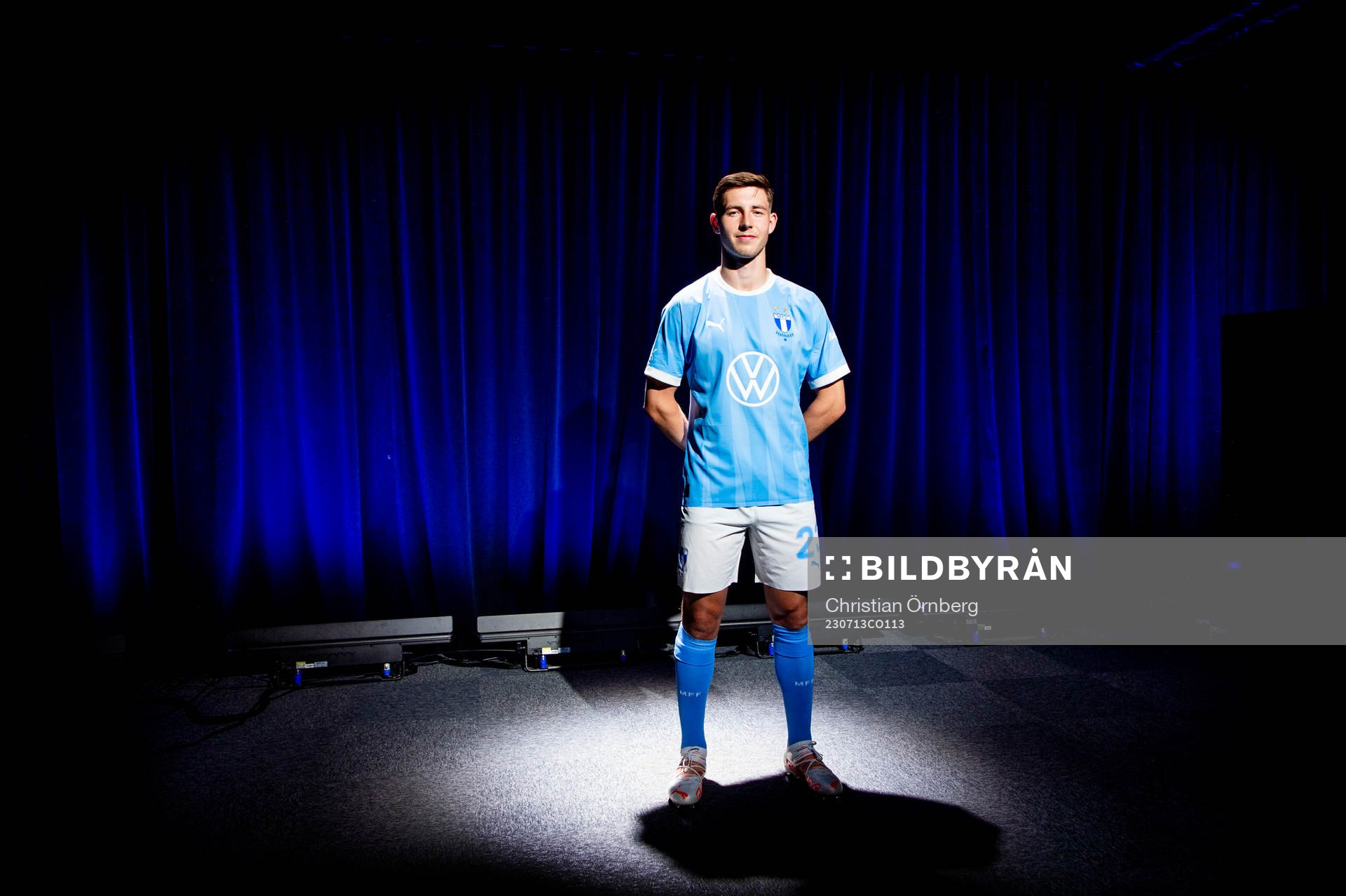 Malmö FF presenterar Lasse Berg Johnsen som ny spelare.