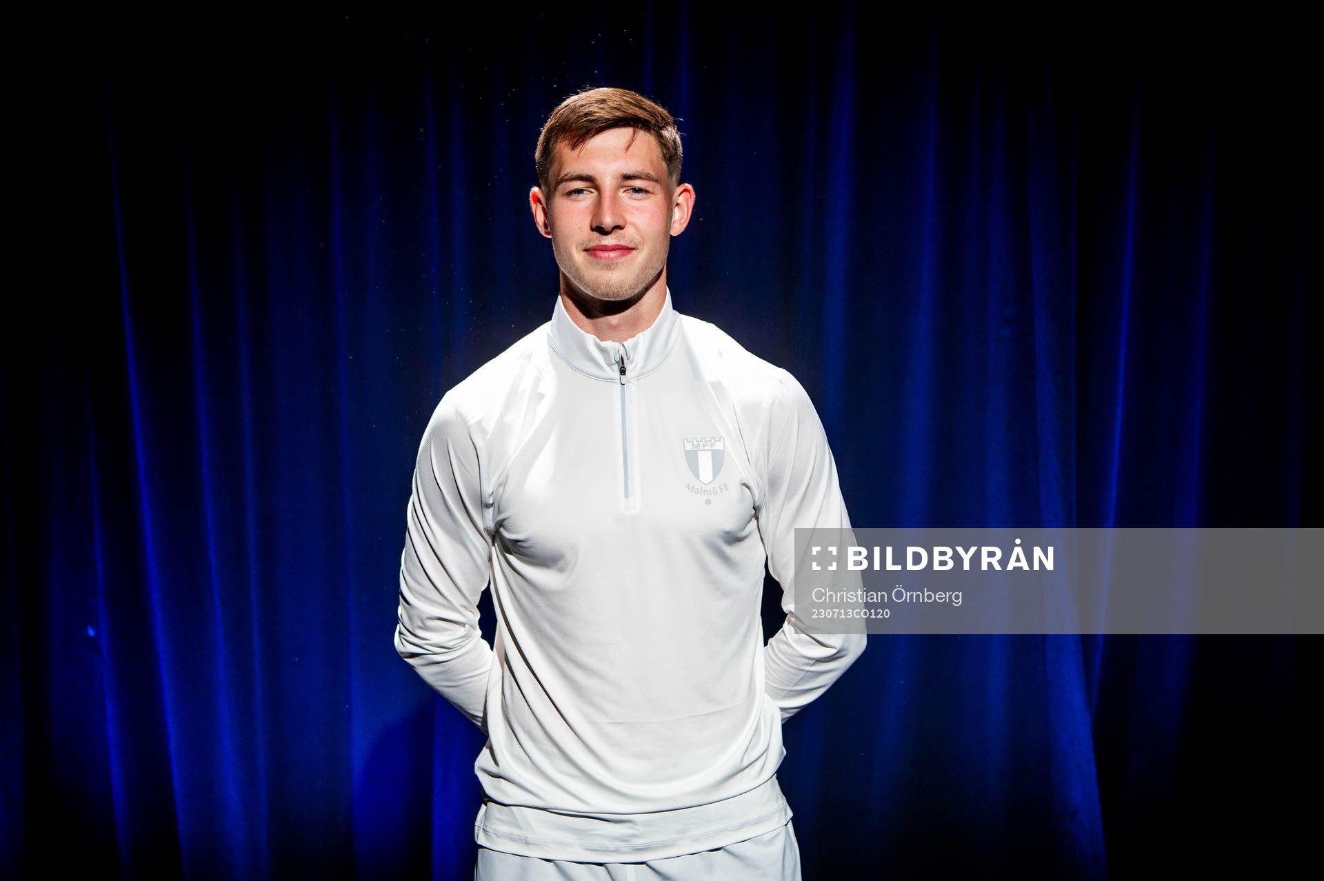 Malmö FF presenterar Lasse Berg Johnsen som ny spelare.