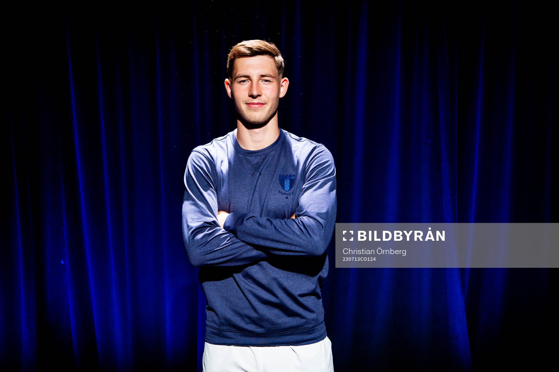 Malmö FF presenterar Lasse Berg Johnsen som ny spelare.