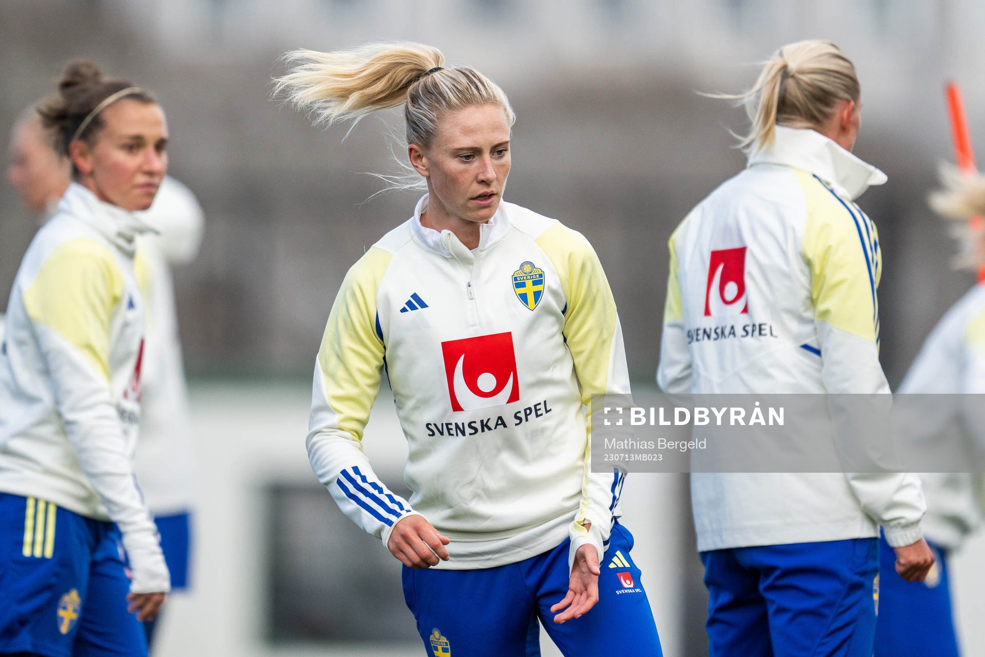 Rebecka Blomqvist of the Swedish women's national football