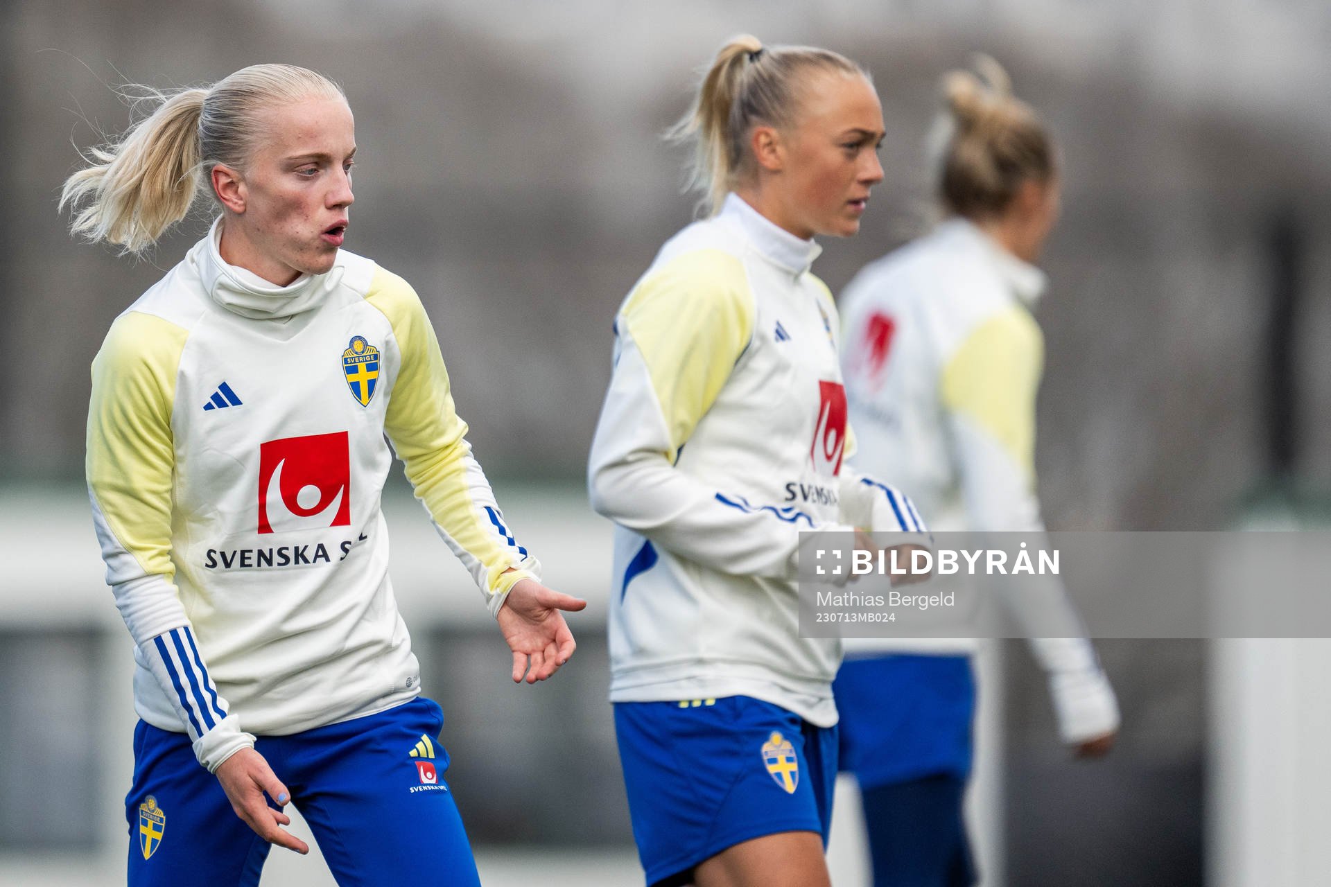 Anna Sandberg of the Swedish women's national football team