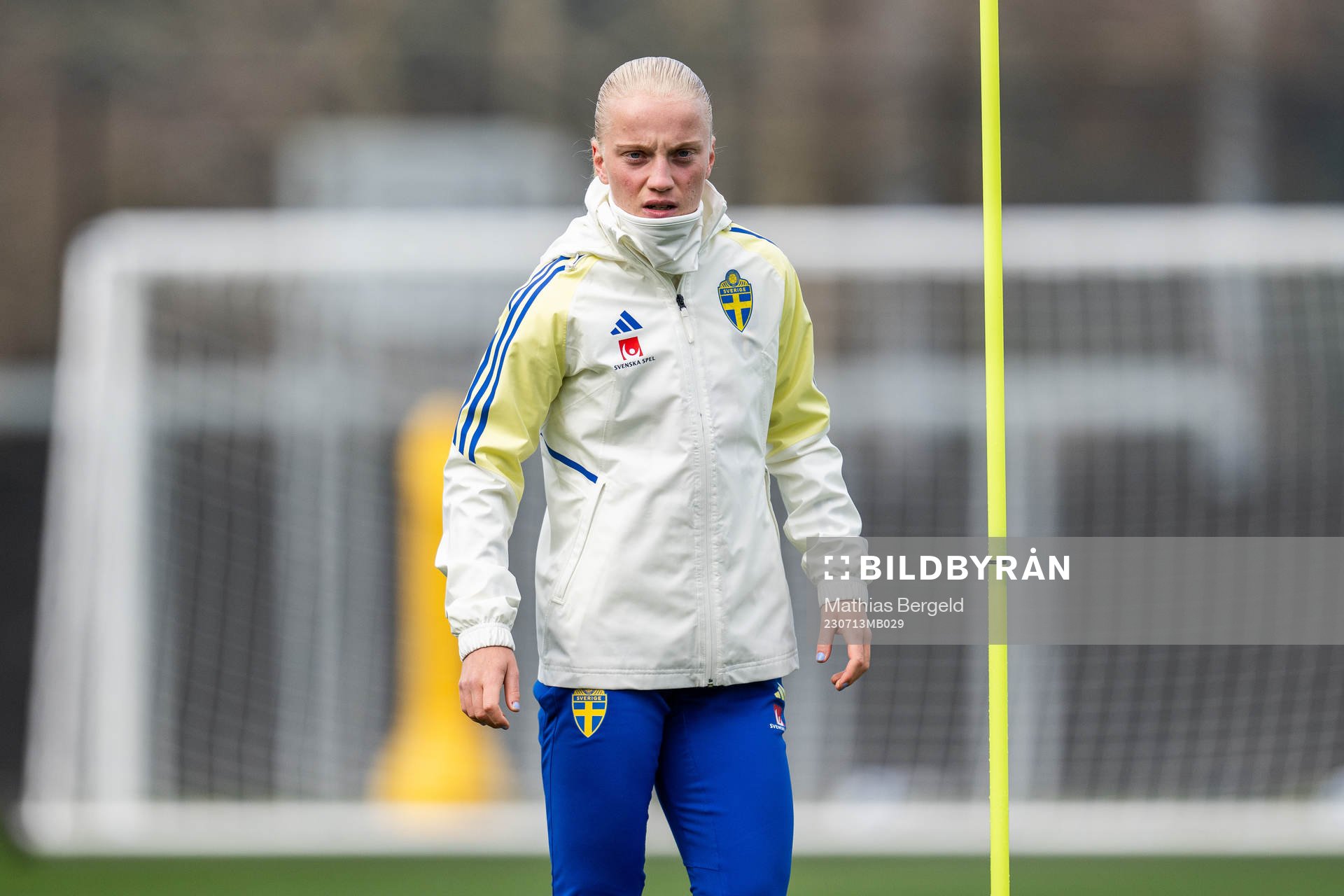 Anna Sandberg of the Swedish women's national football team