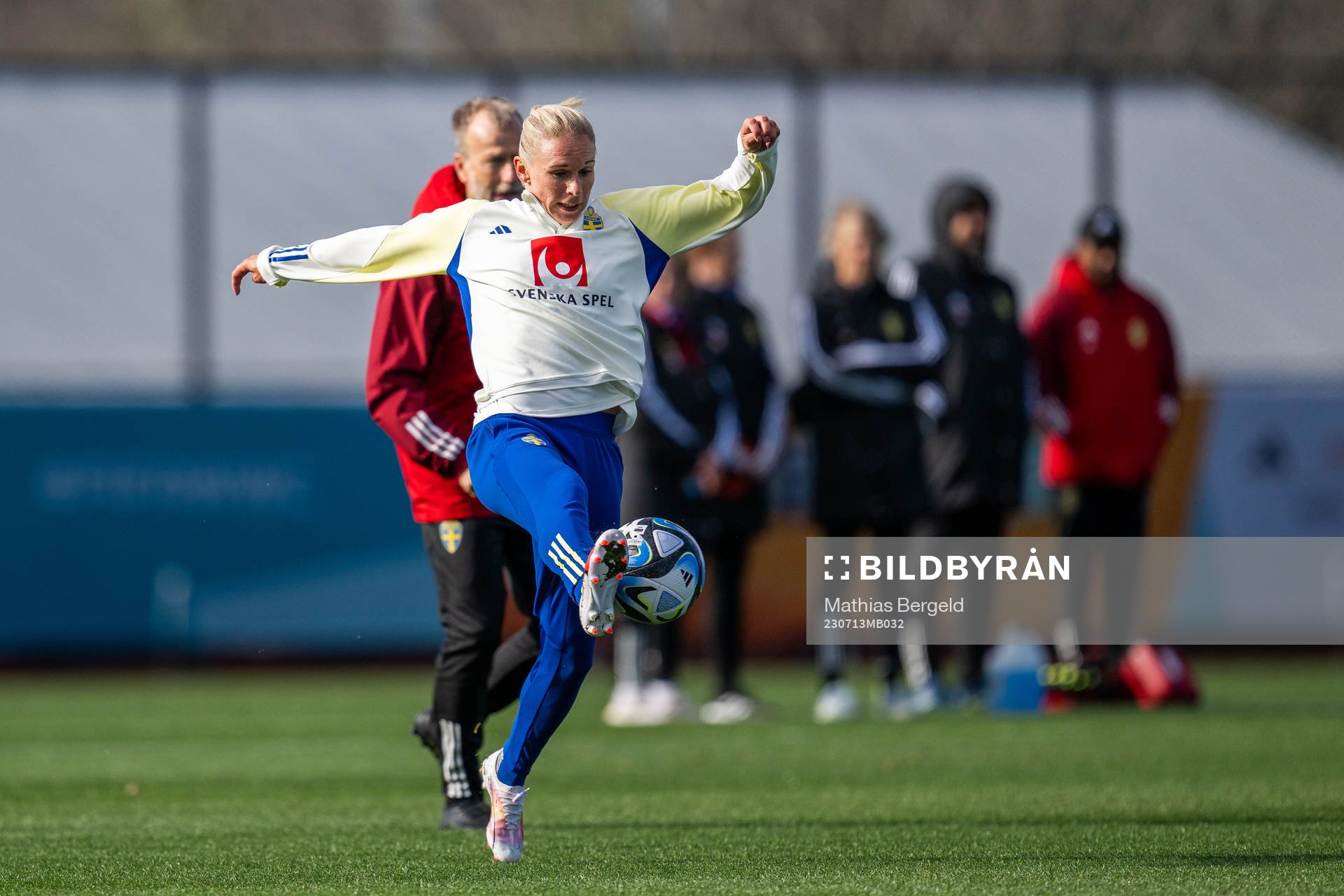 Jonna Andersson of the Swedish women's national football