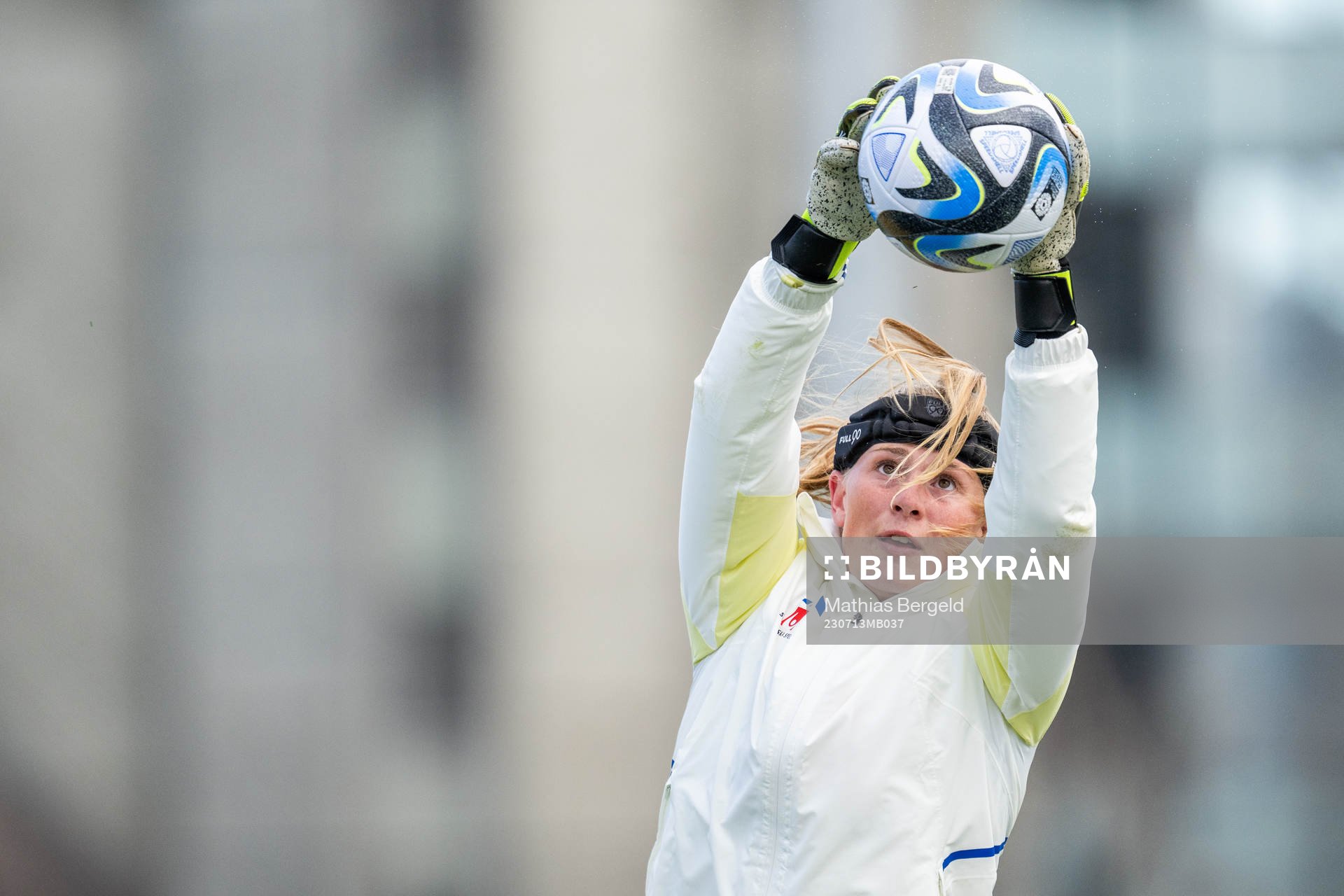 goalkeeper Tove Enblom of the Swedish women's national