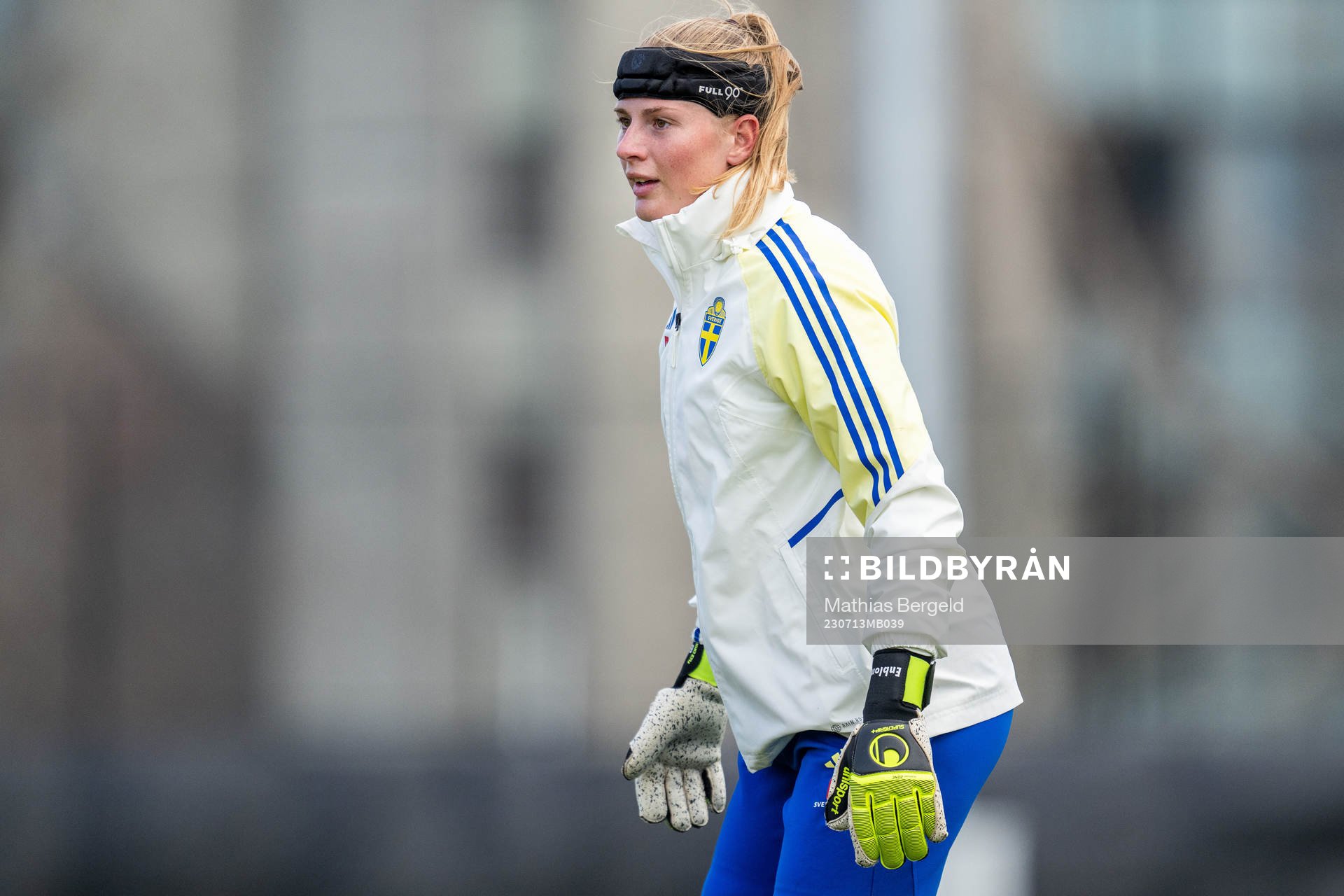 goalkeeper Tove Enblom of the Swedish women's national
