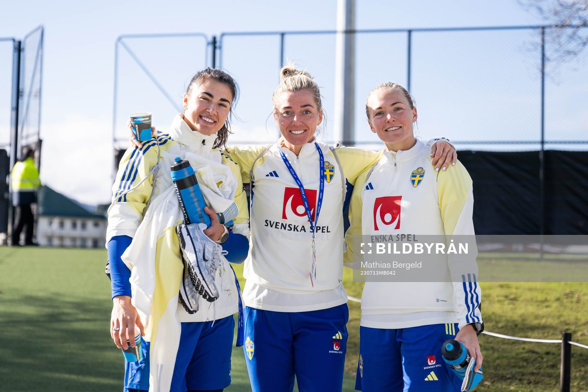 goalkeeper Zecira Musovic, Linda Sembrant and Magdalena