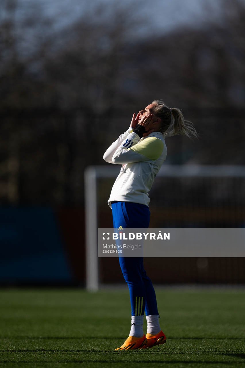 Stina Blackstenius of the Swedish women's national football