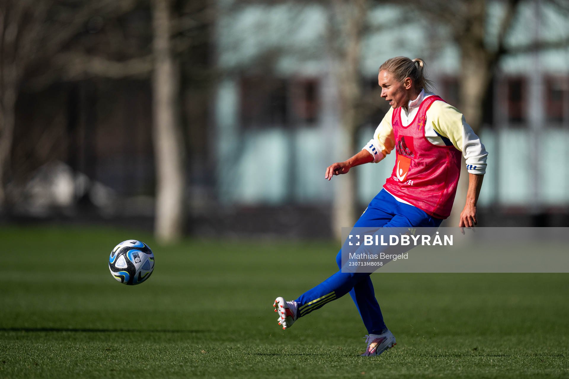 Jonna Andersson of the Swedish women's national football