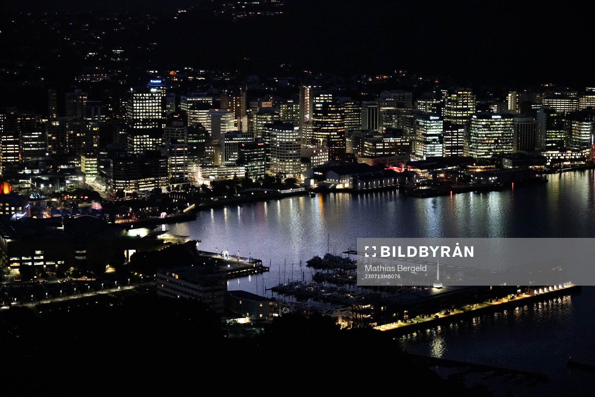 The waterfront area