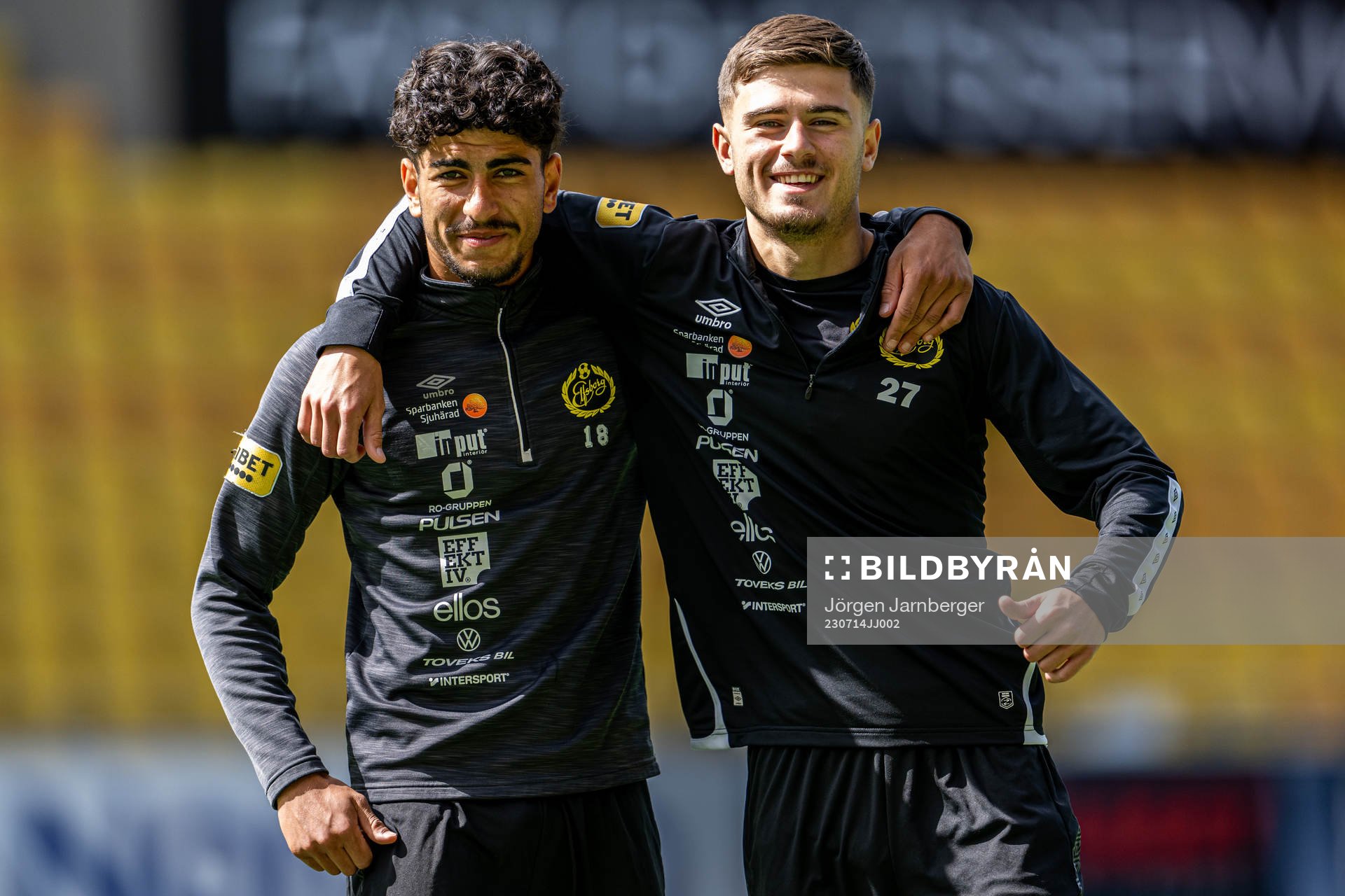 Ahmed Qasem och Besfort Zeneli
