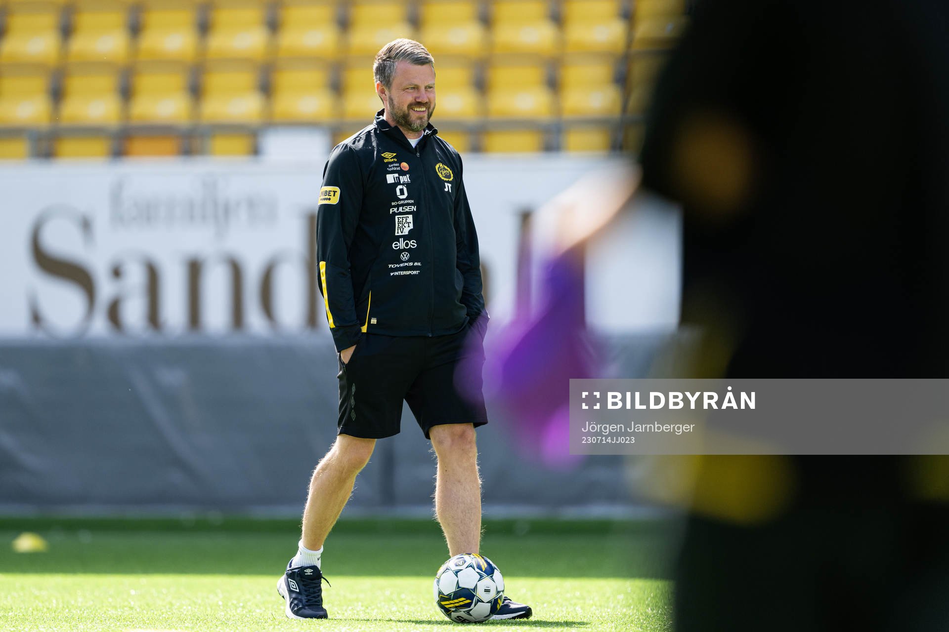 Manager Jimmy Thelin