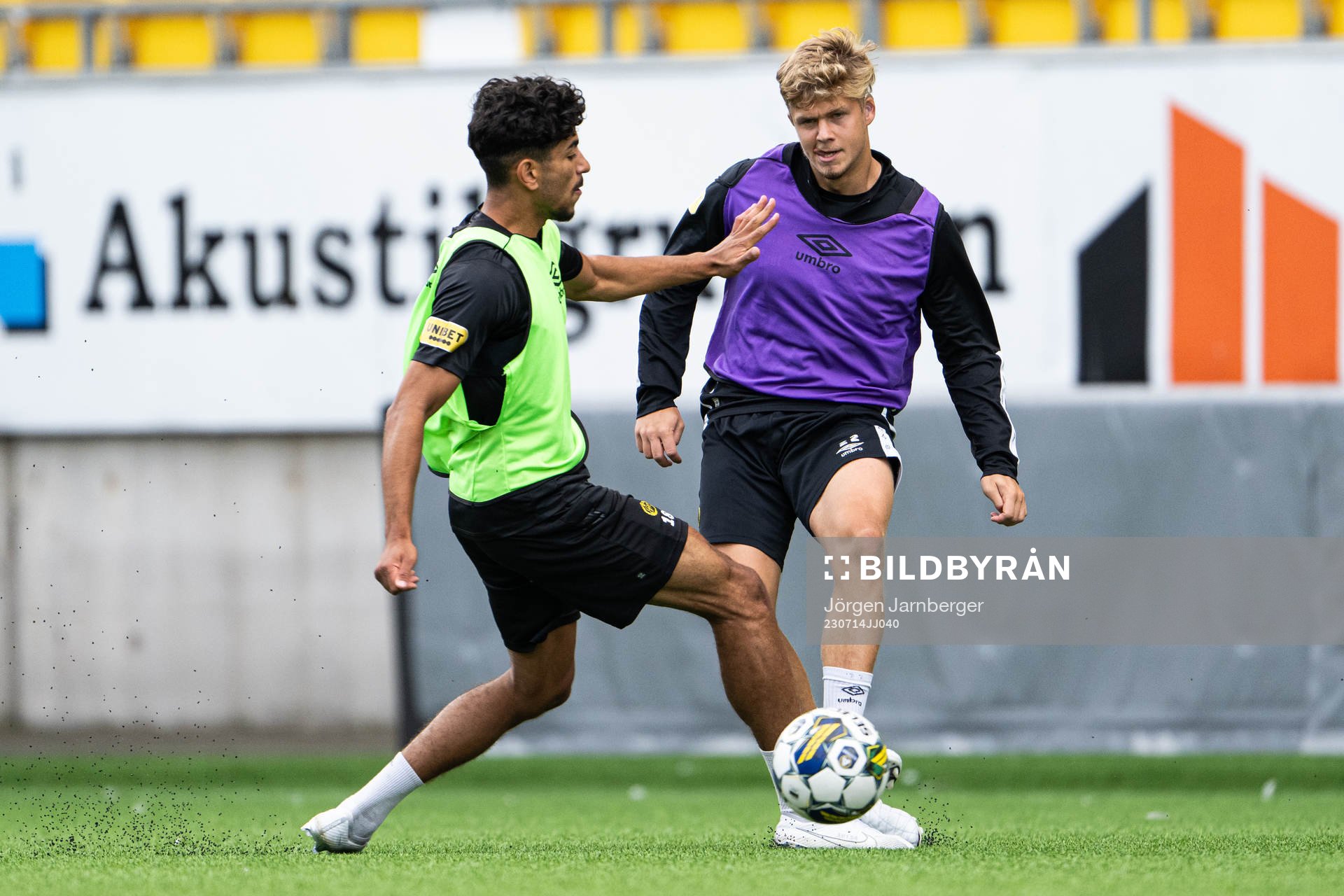 Kevin Holmen och Ahmed Qasem