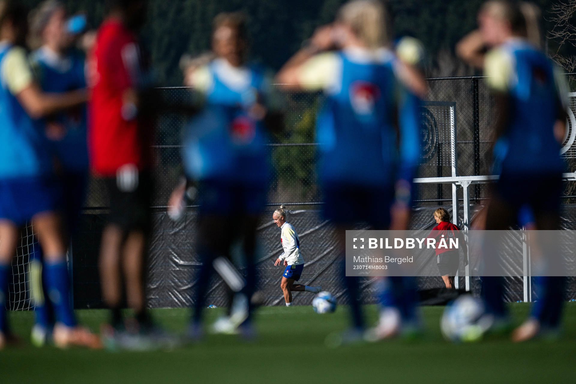 Caroline Seger of the Swedish women's national football team