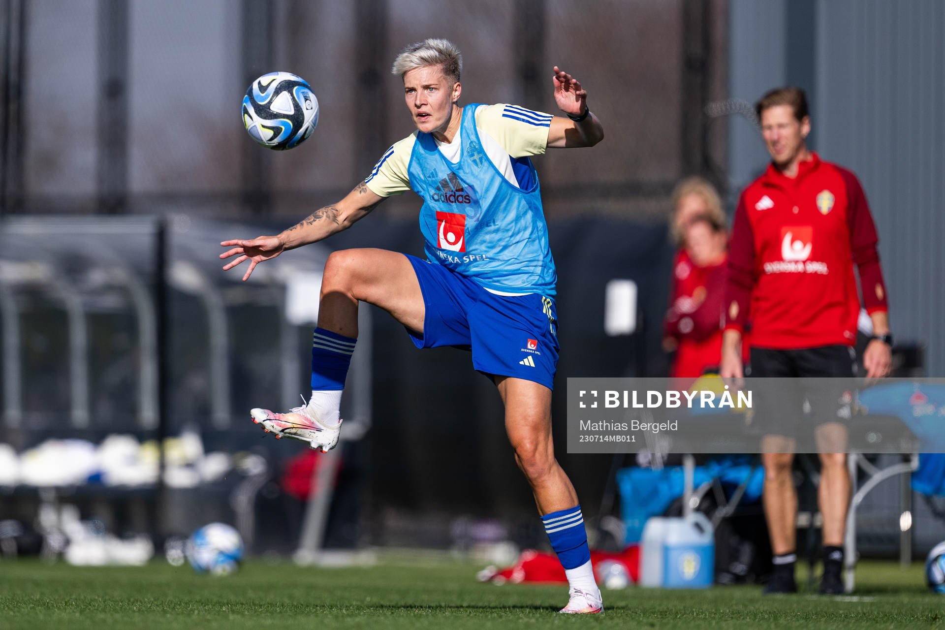 Lina Hurtig of the Swedish women's national football team