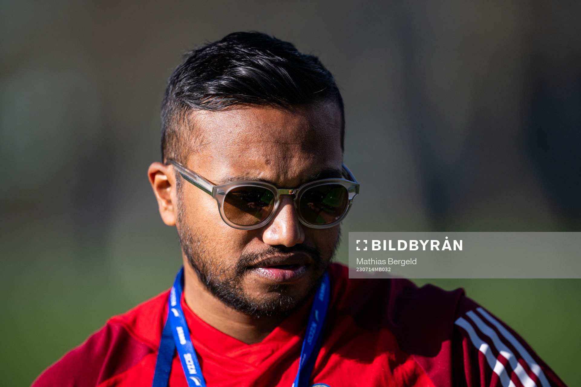Medical doctor Sadesh Balasingam of the Swedish women's