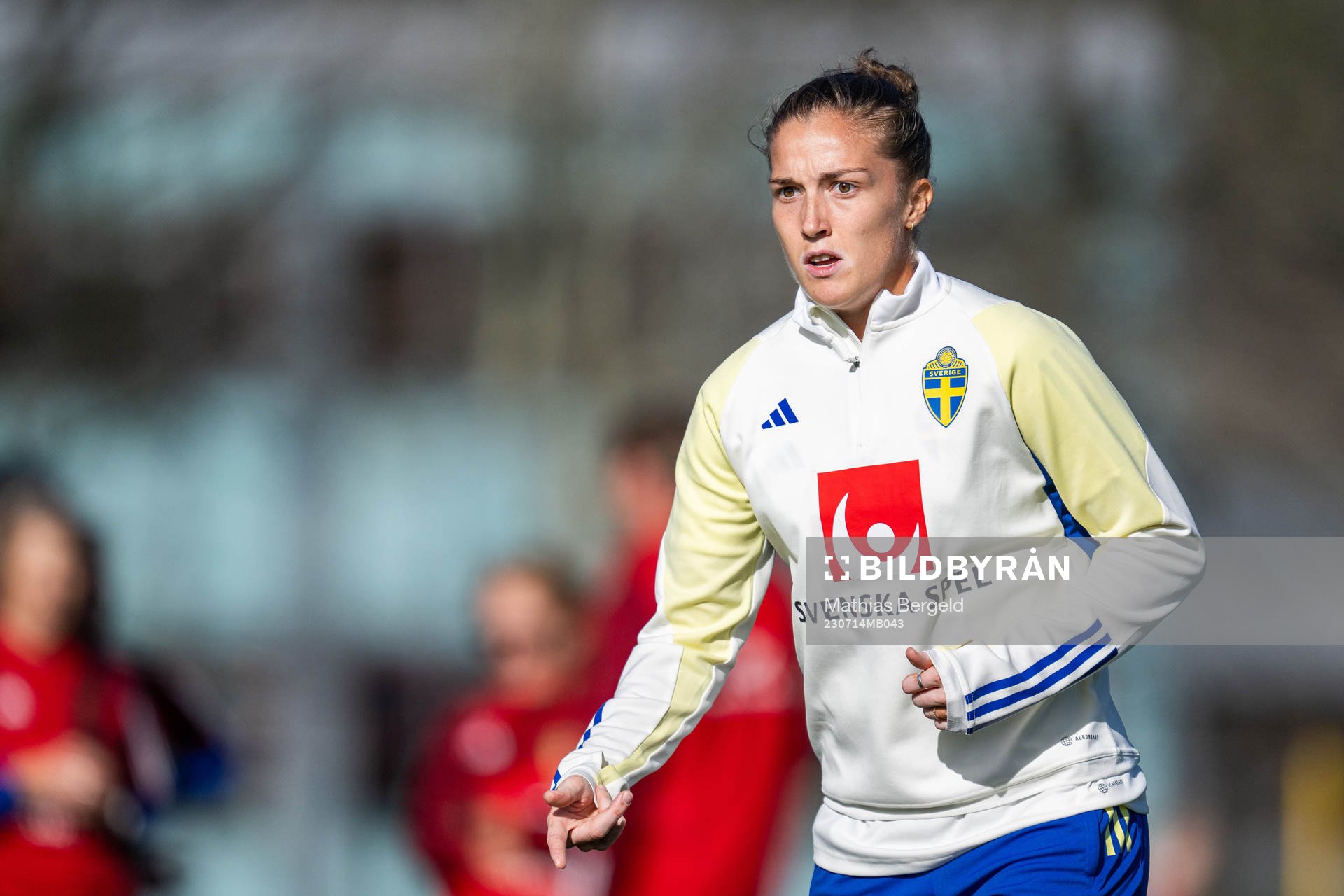 Filippa Angeldahl of the Swedish women's national football