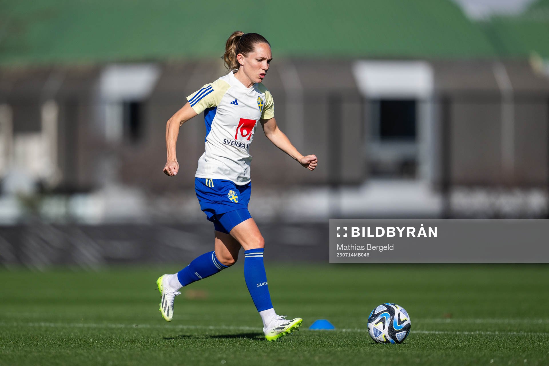 Elin Rubensson of the Swedish women's national football team
