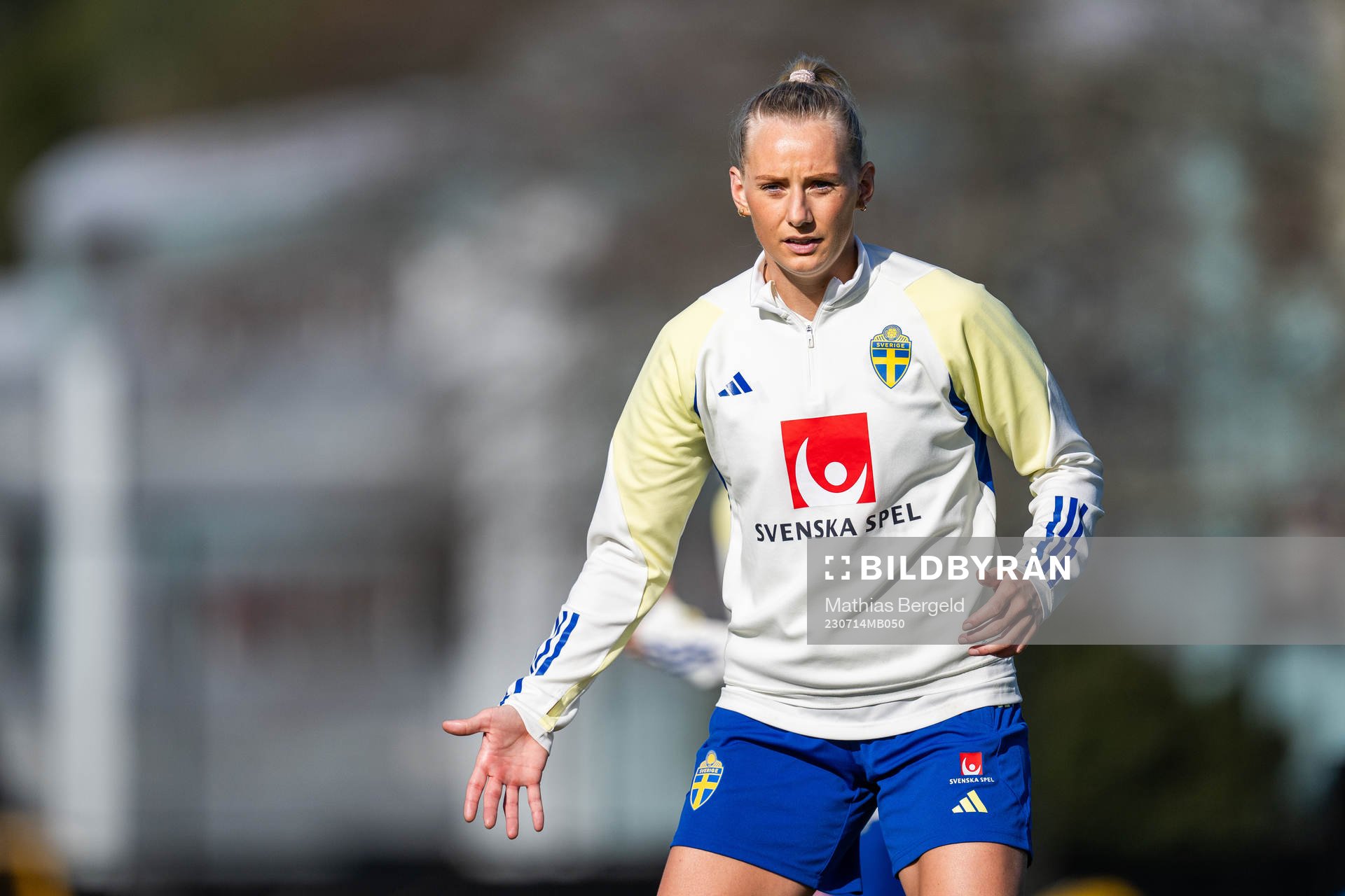 Stina Blackstenius of the Swedish women's national football