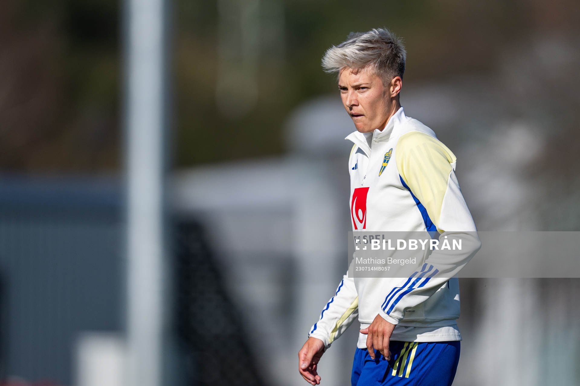 Lina Hurtig of the Swedish women's national football team