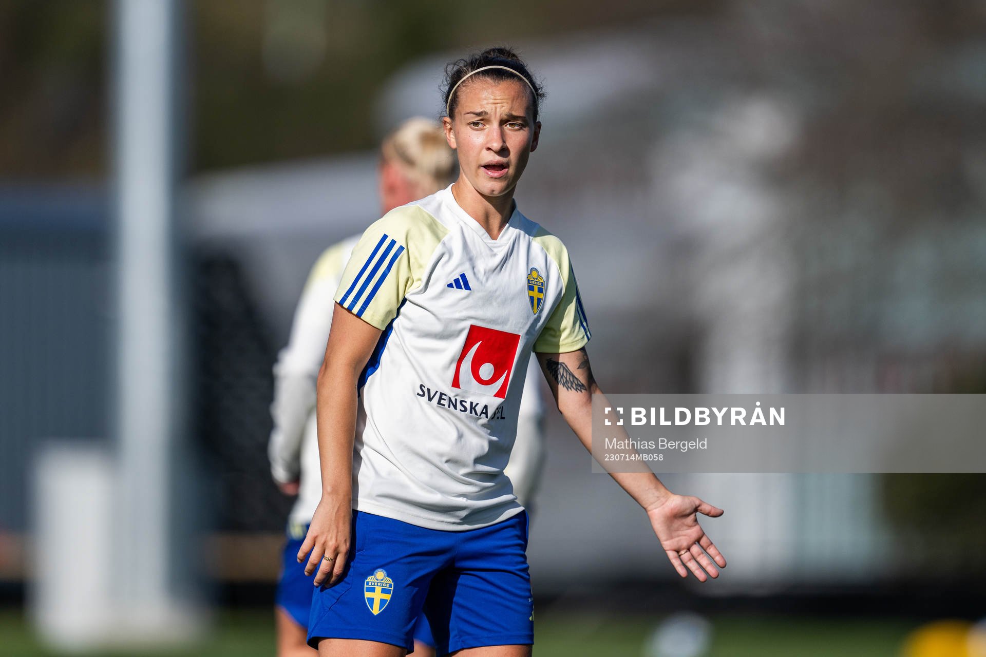 Julia Zigiotti Olme of the Swedish women's national