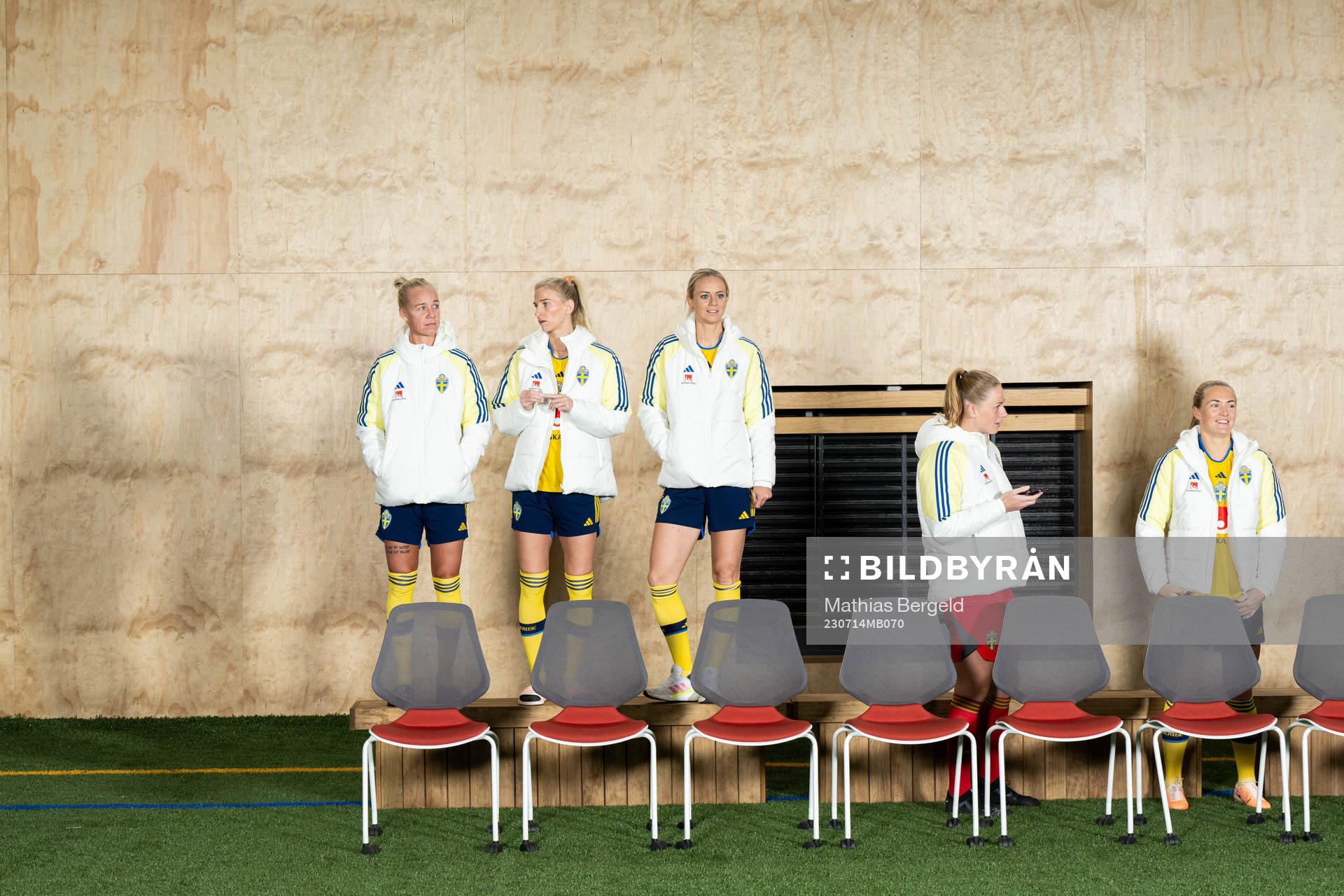Caroline Seger, Sofia Jakobsson, Amanda Ilestedt,