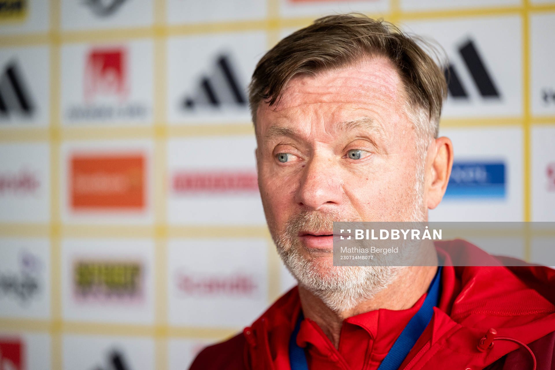 Head coach Peter Gerhardsson of the Swedish women's