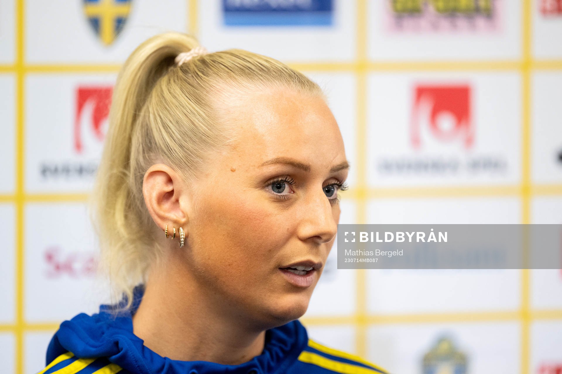 Stina Blackstenius of the Swedish women's national football