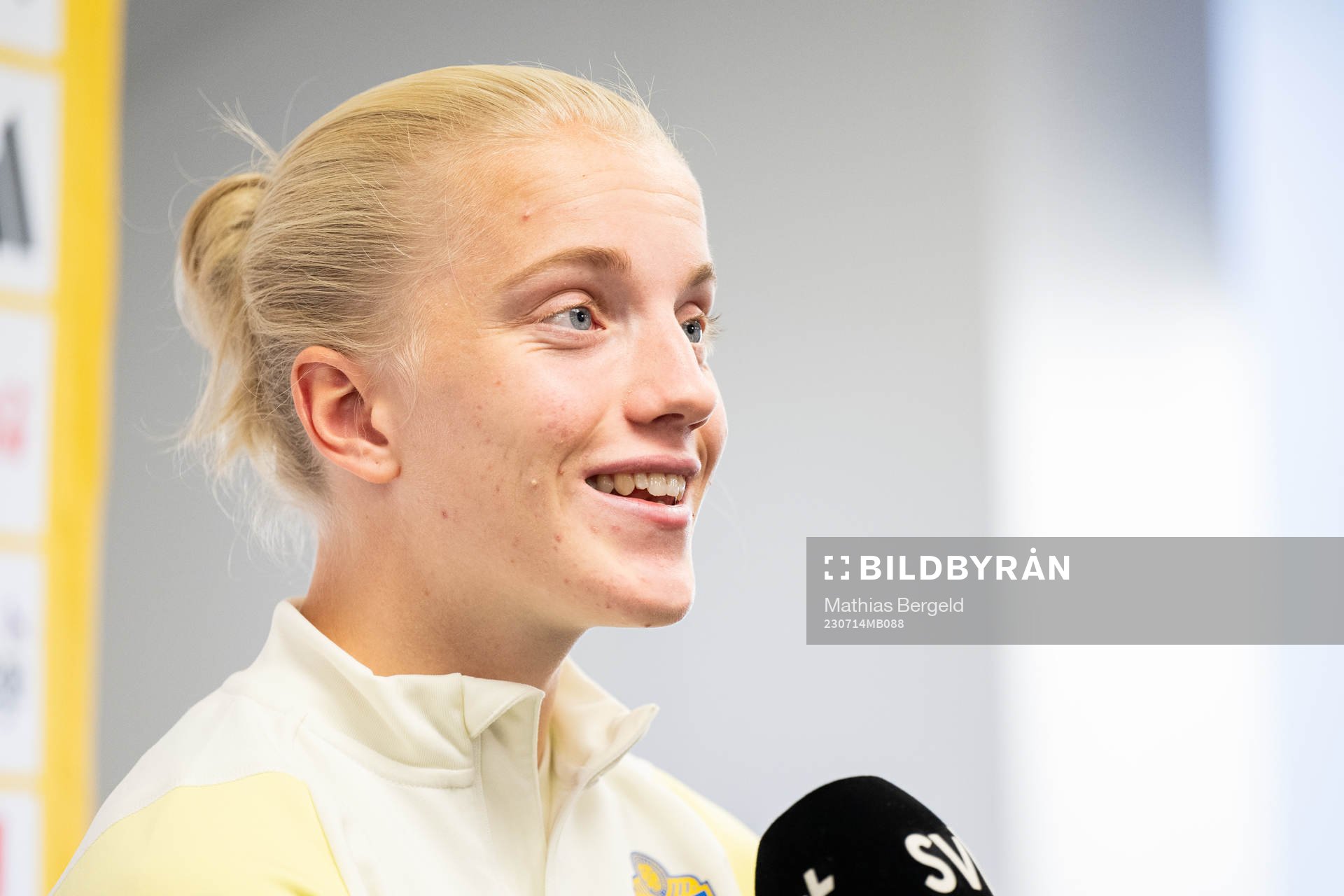 Anna Sandberg of the Swedish women's national football team