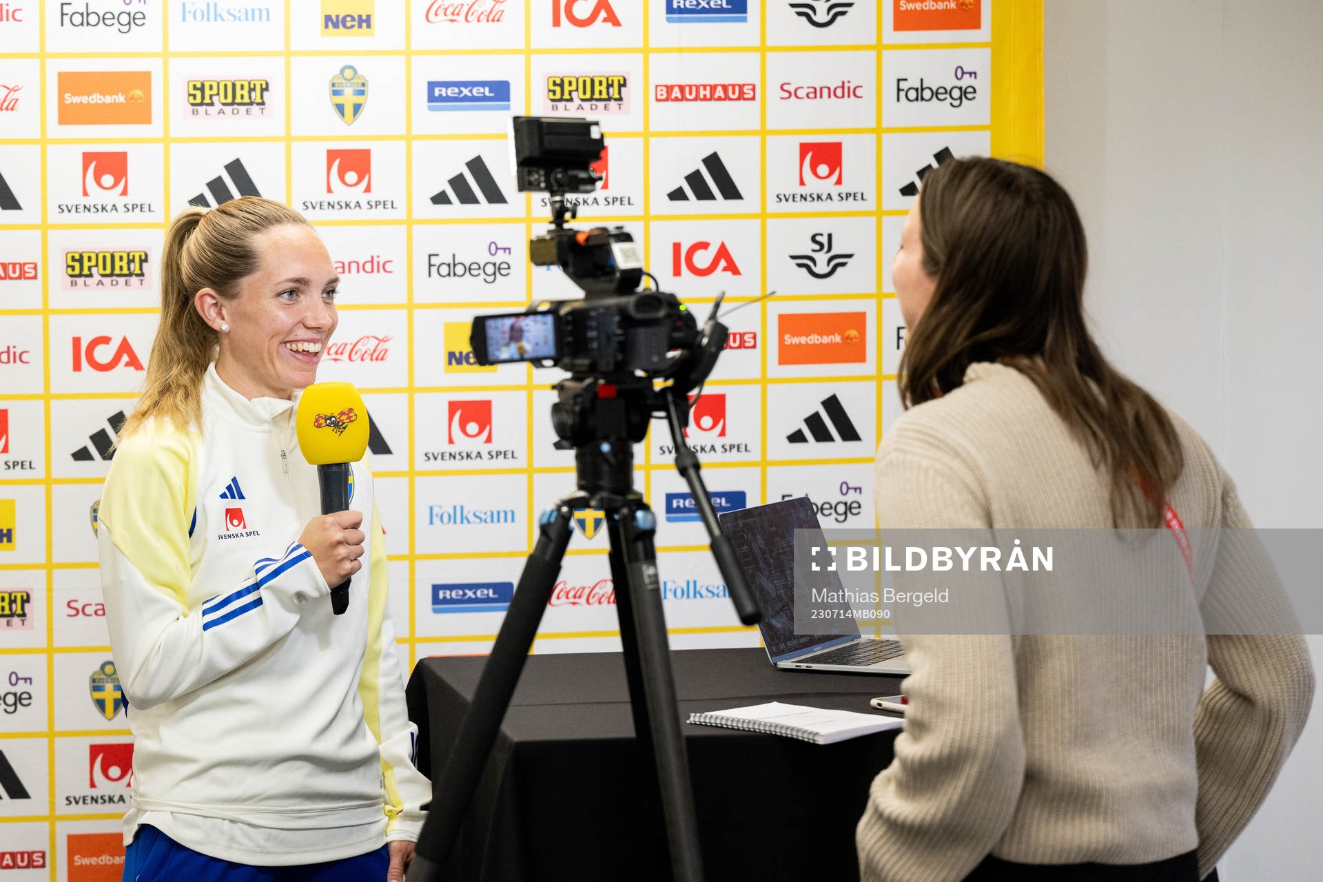 Elin Rubensson of the Swedish women's national football team
