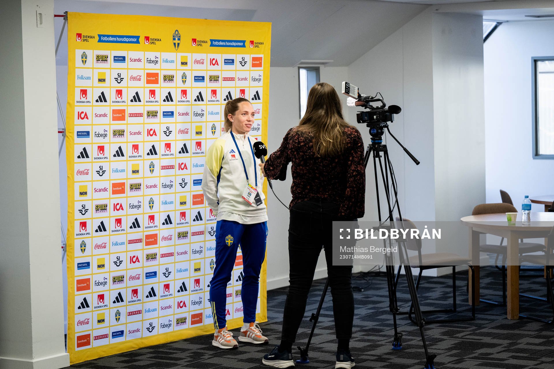 Elin Rubensson of the Swedish women's national football team