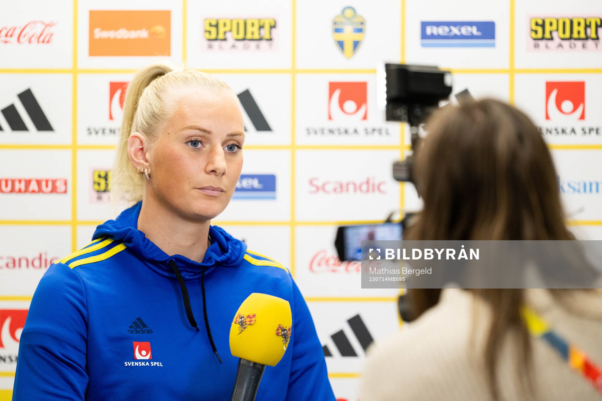 Stina Blackstenius of the Swedish women's national football