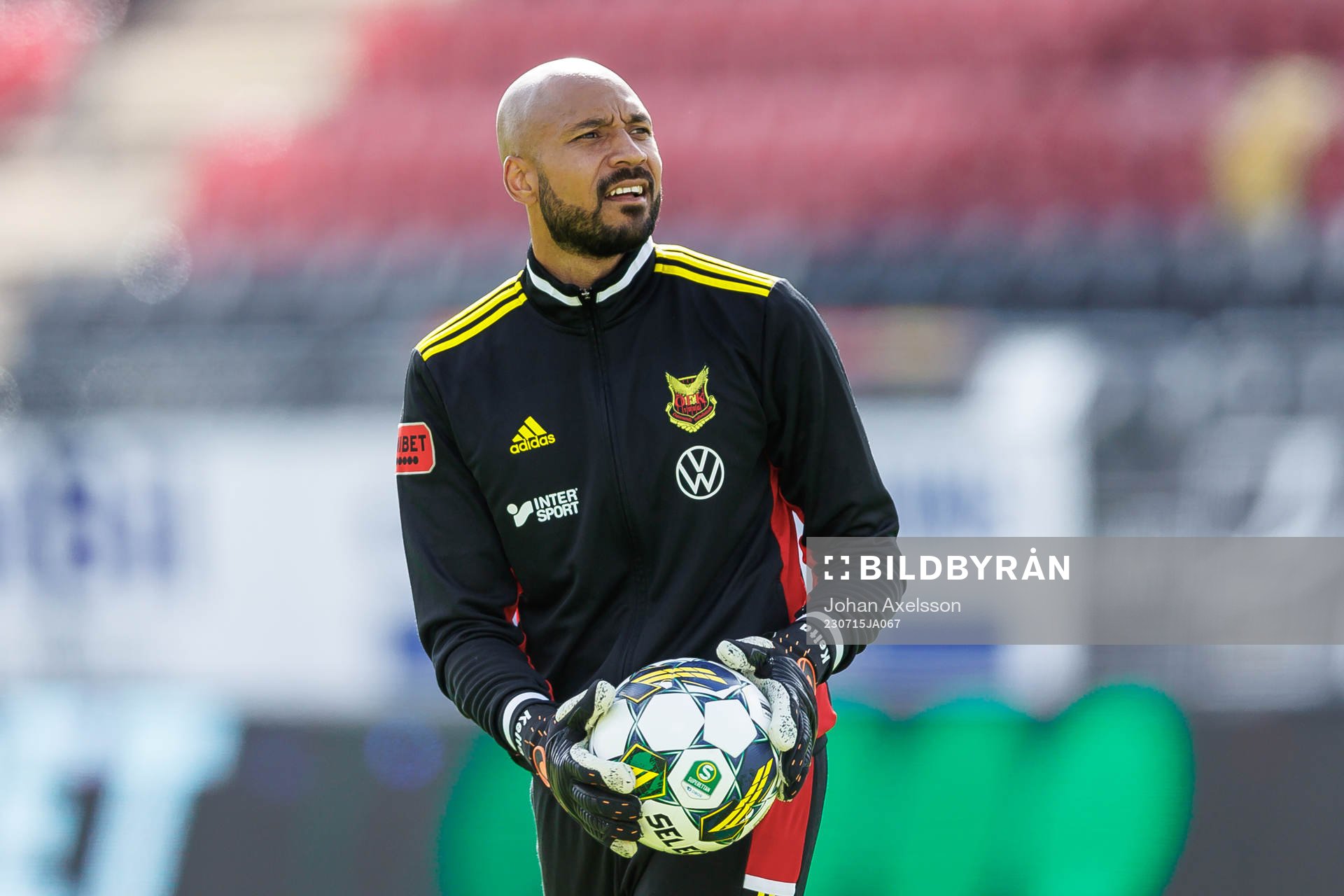 Östersunds målvakt Aly Keita