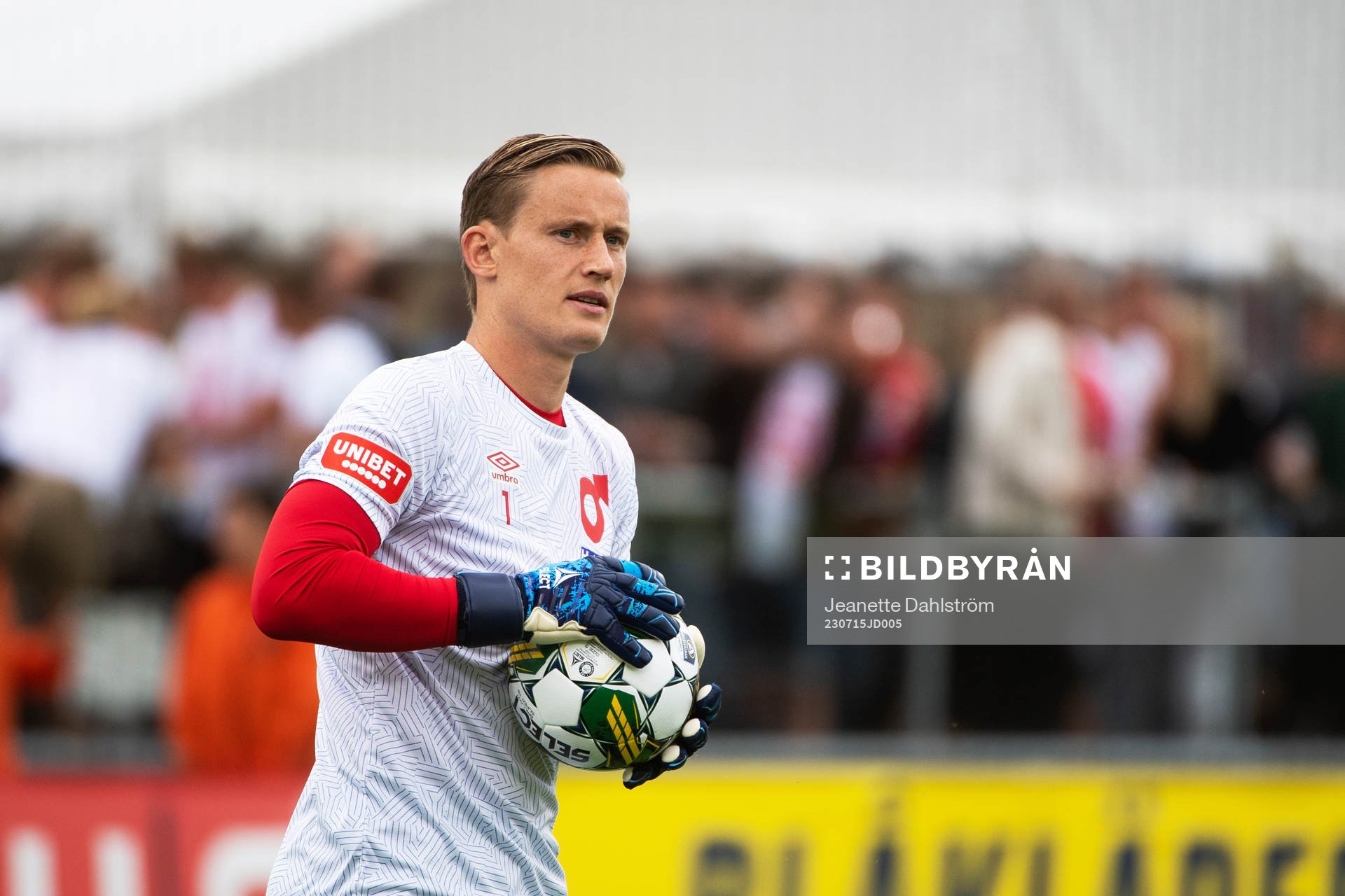 Degerfors målvakt Sondre Lovseth Rossbach