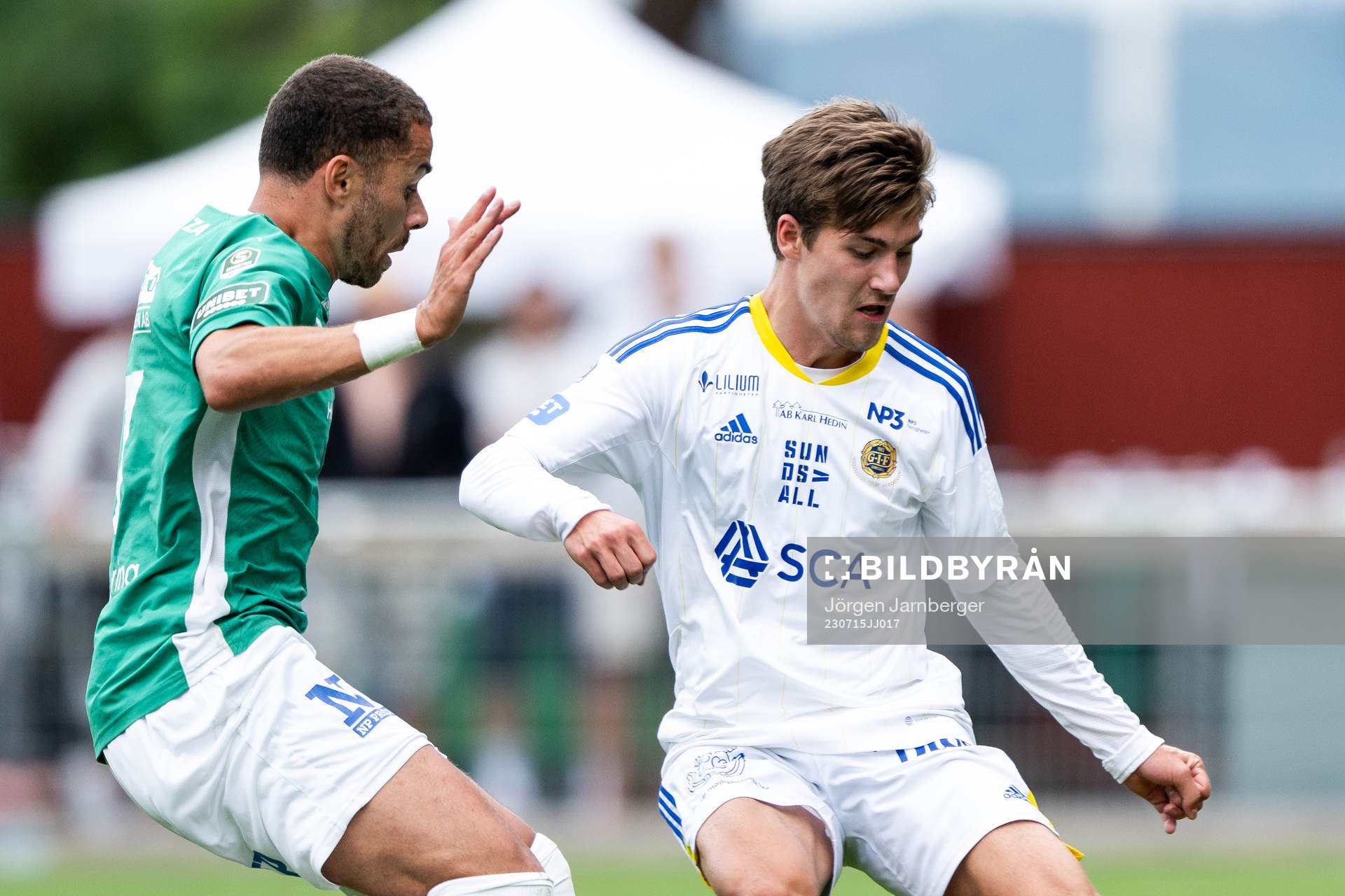 Jönköpings Södras Malkolm Moenza och GIF Sundsvalls