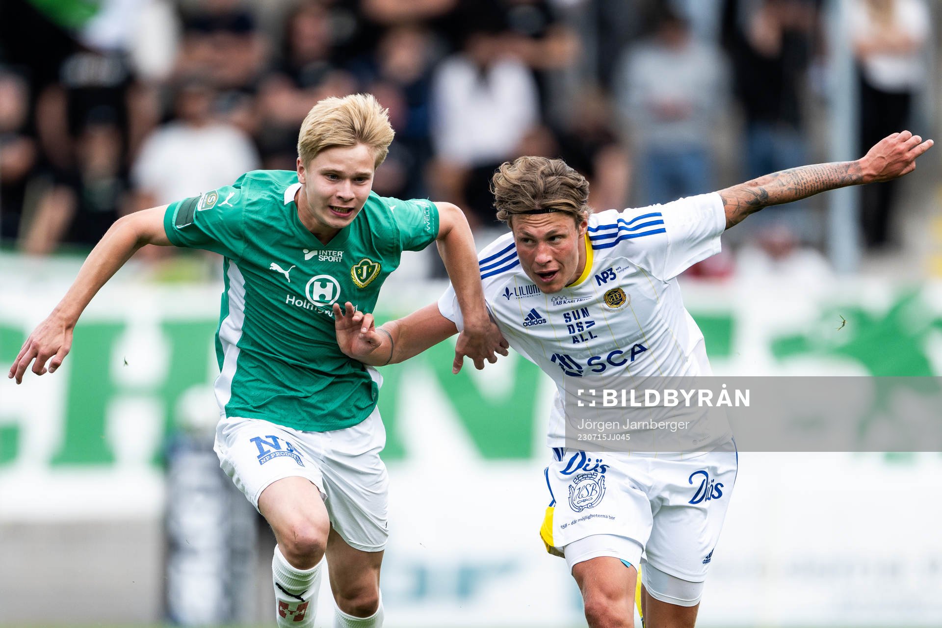 Jönköpings Södras Måns Isaksson och GIF Sundsvalls