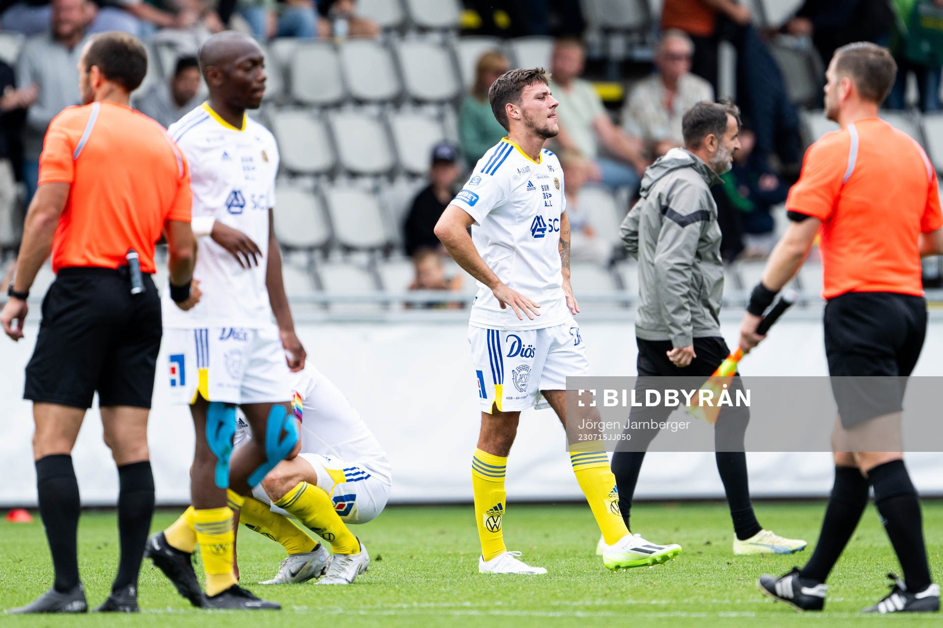 GIF Sundsvalls spelare deppar