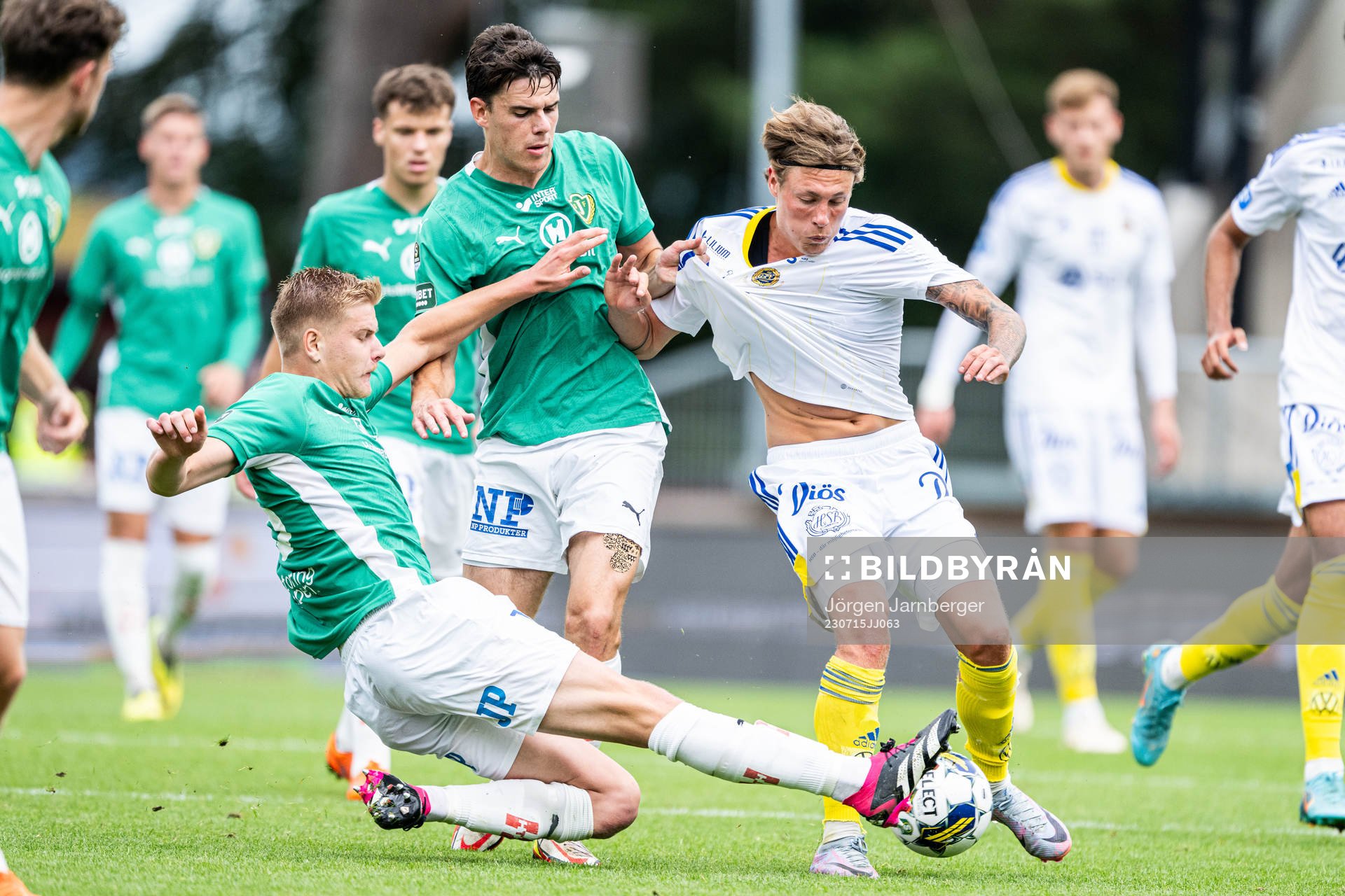 Jönköpings Södras Samuel Adrian och Arvid Eriksson