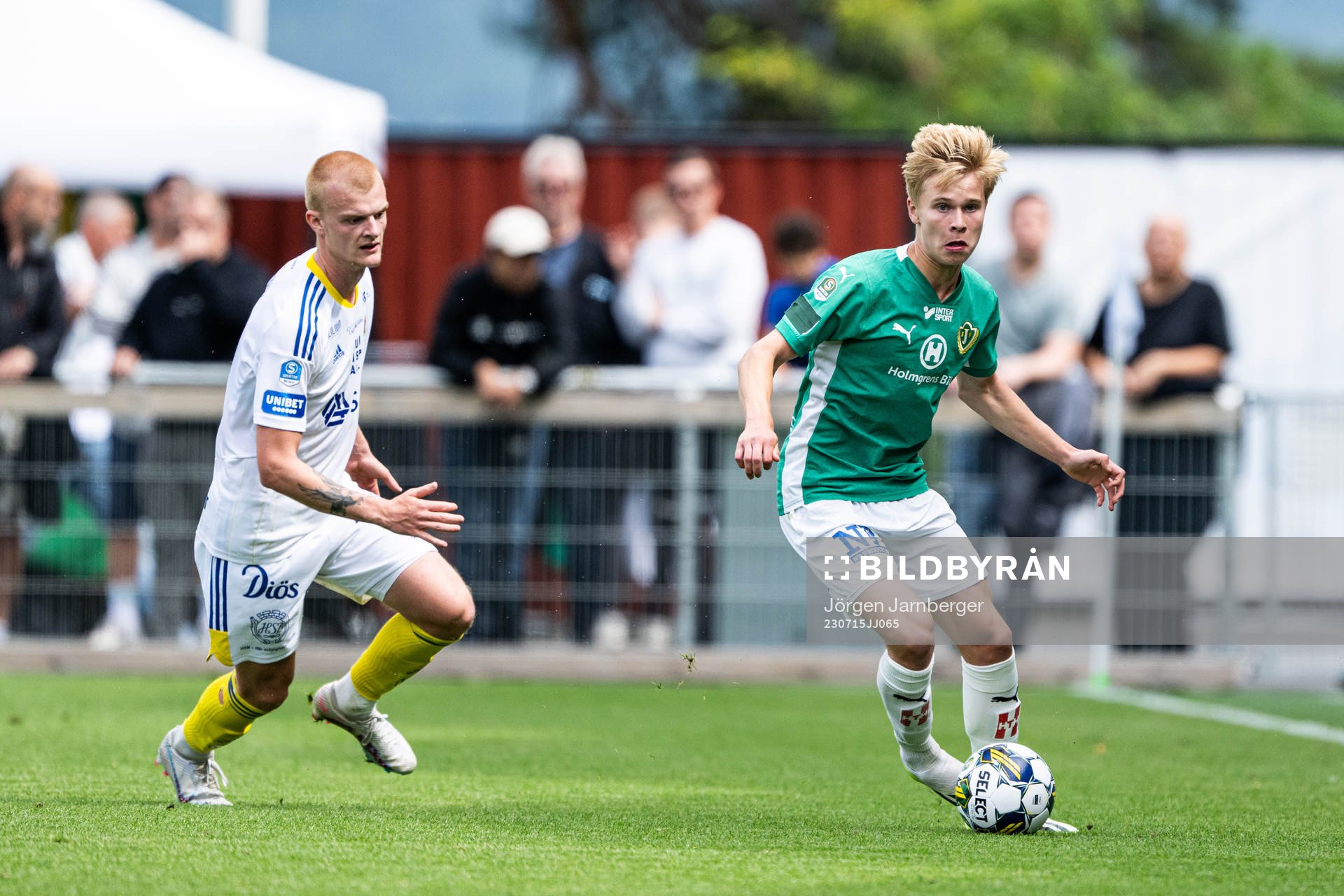 GIF Sundsvalls Lucas Forsberg och Jönköpings Södras