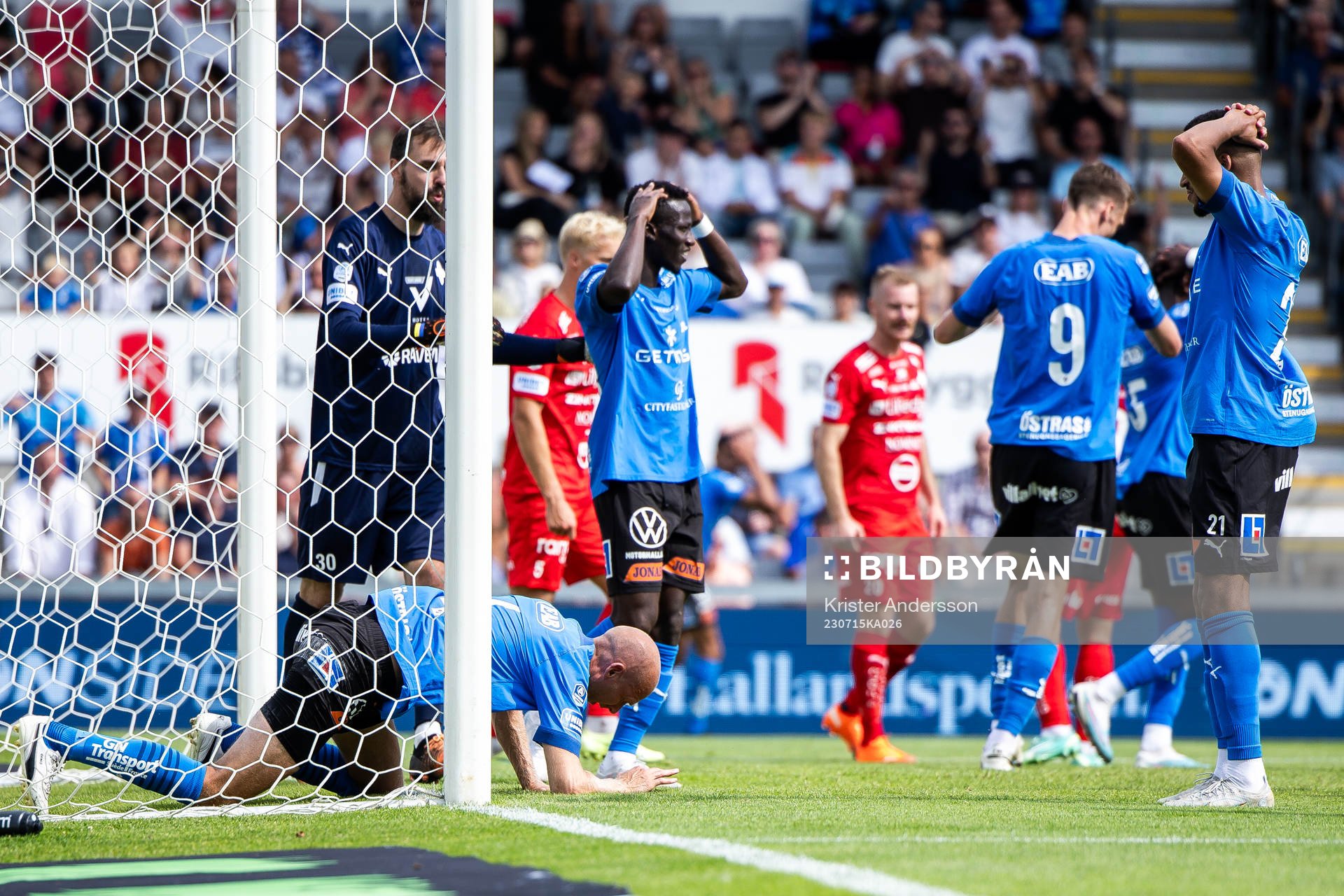 Halmstads Andreas Johansson deppar