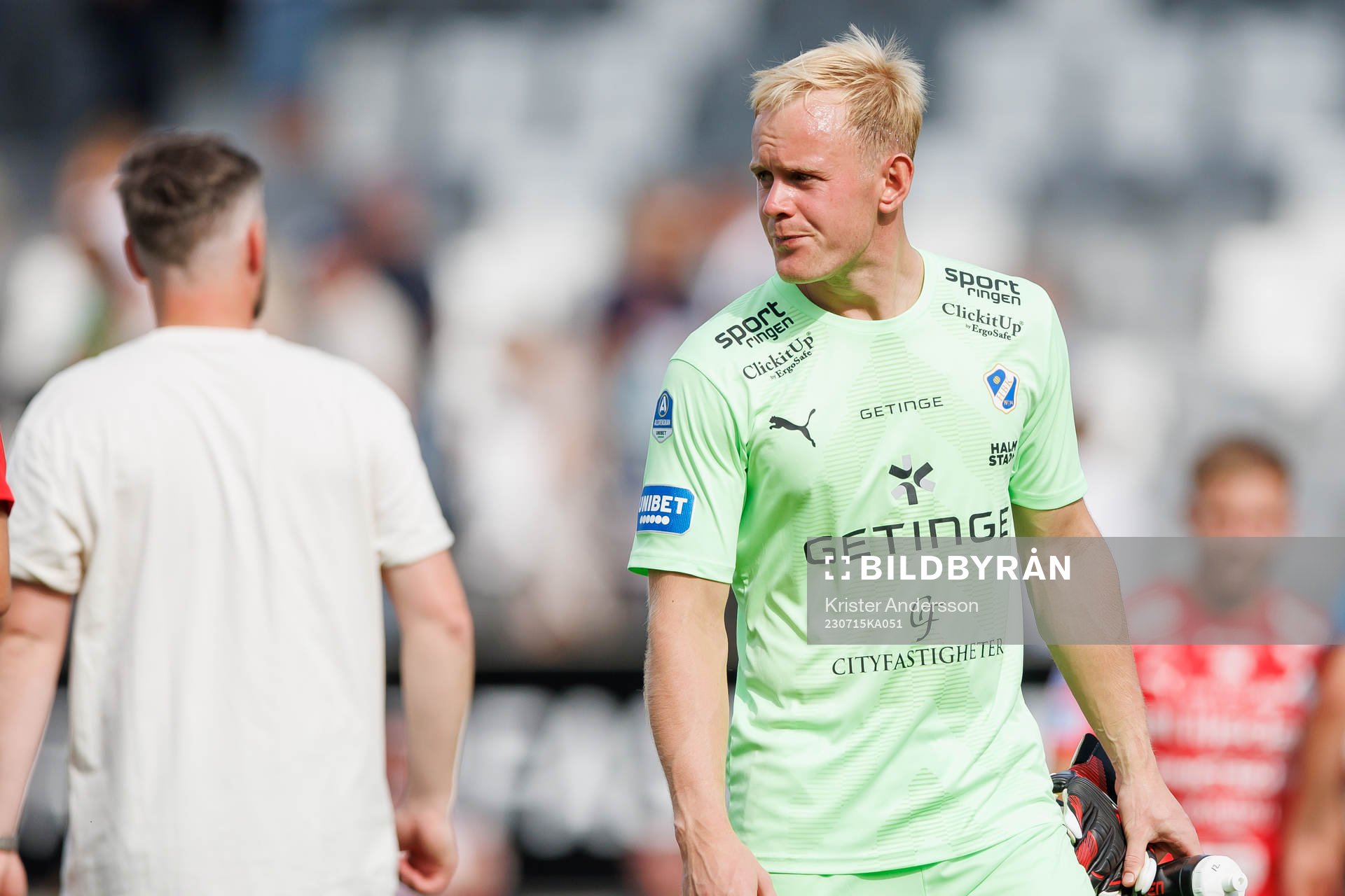 Halmstads målvakt Malte Påhlsson