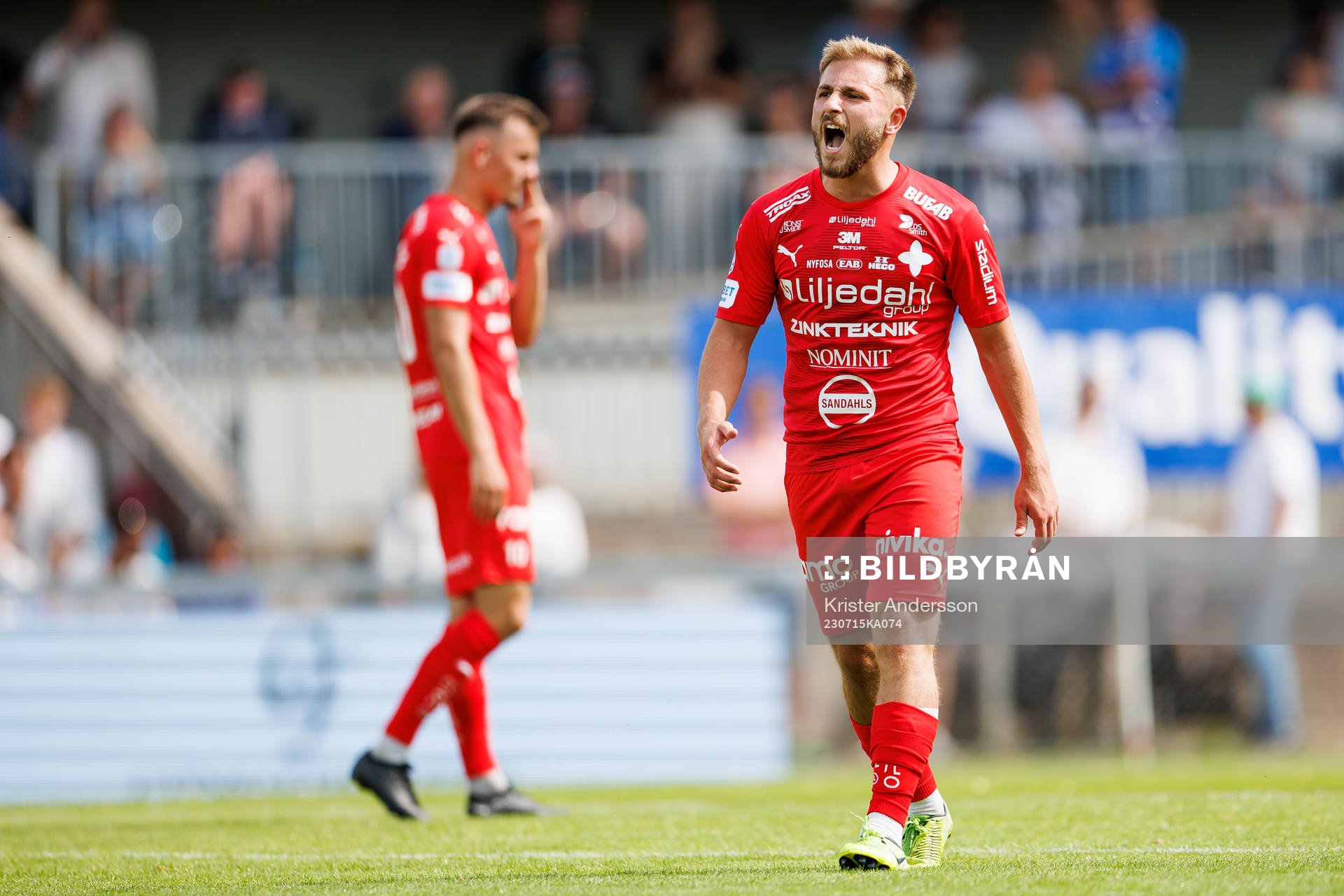 Värnamos Albion Ademi reagerar