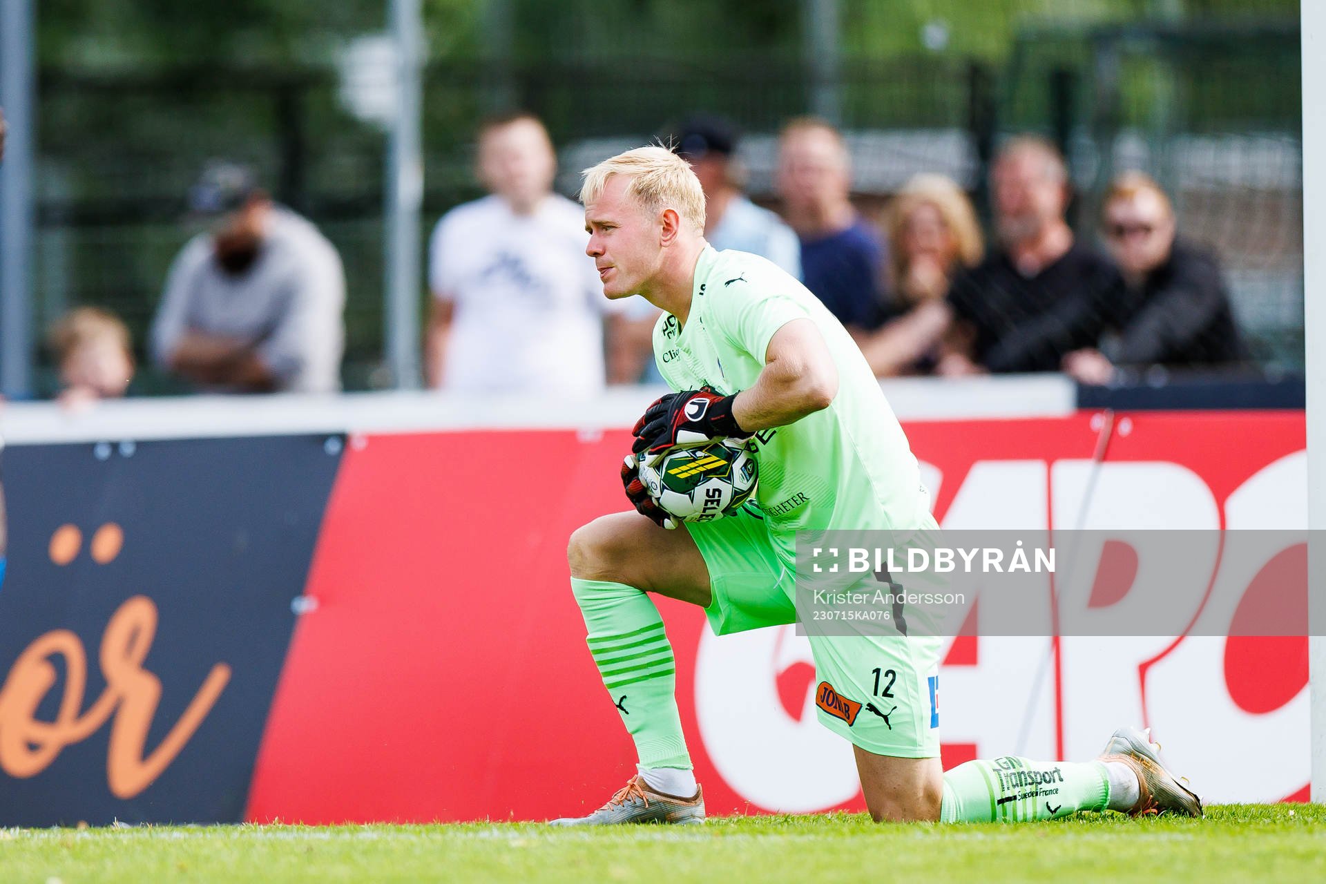 Halmstads målvakt Malte Påhlsson