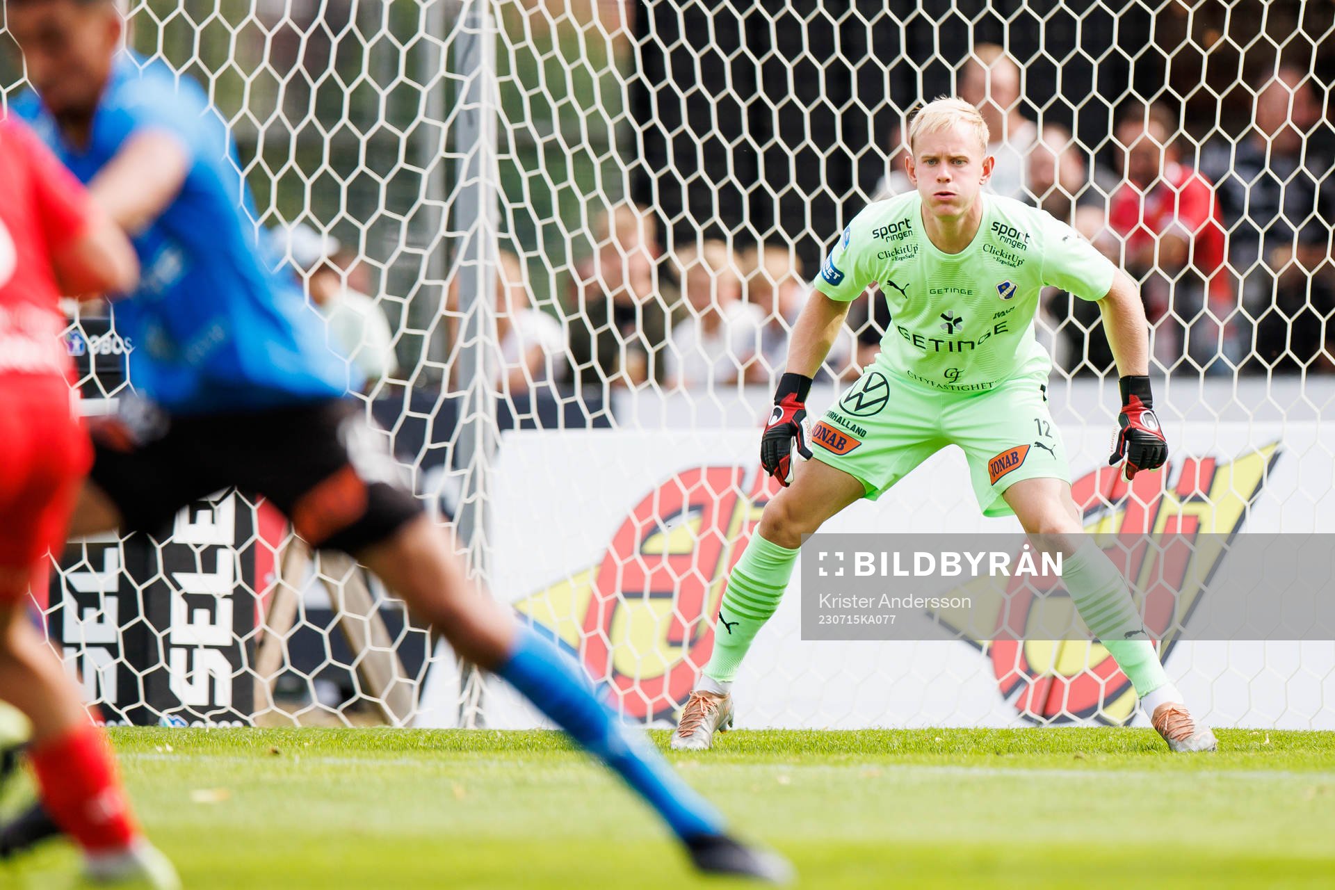 Halmstads målvakt Malte Påhlsson